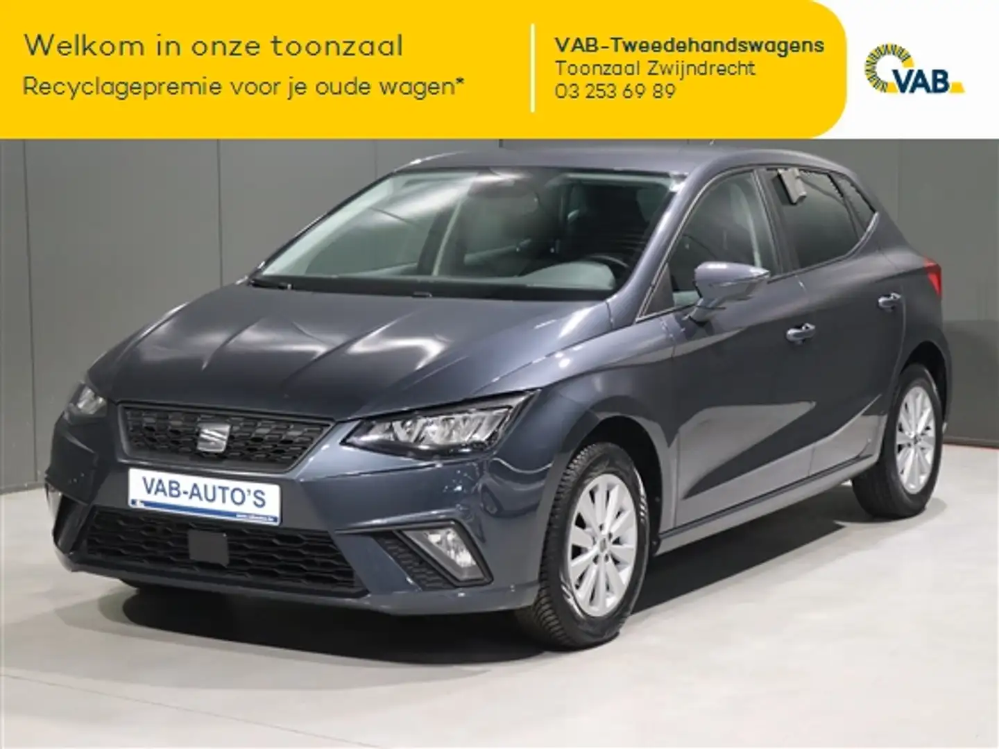 SEAT Ibiza 1.0 TSI STYLE - 95 Grijs - 1