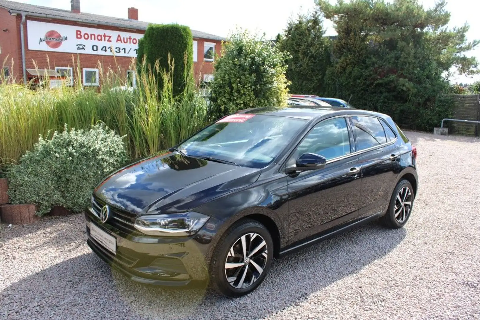 Volkswagen Polo 1.0 TSI beats *Klimatr,Sitzhzg,LED,APP,PDC* Noir - 1