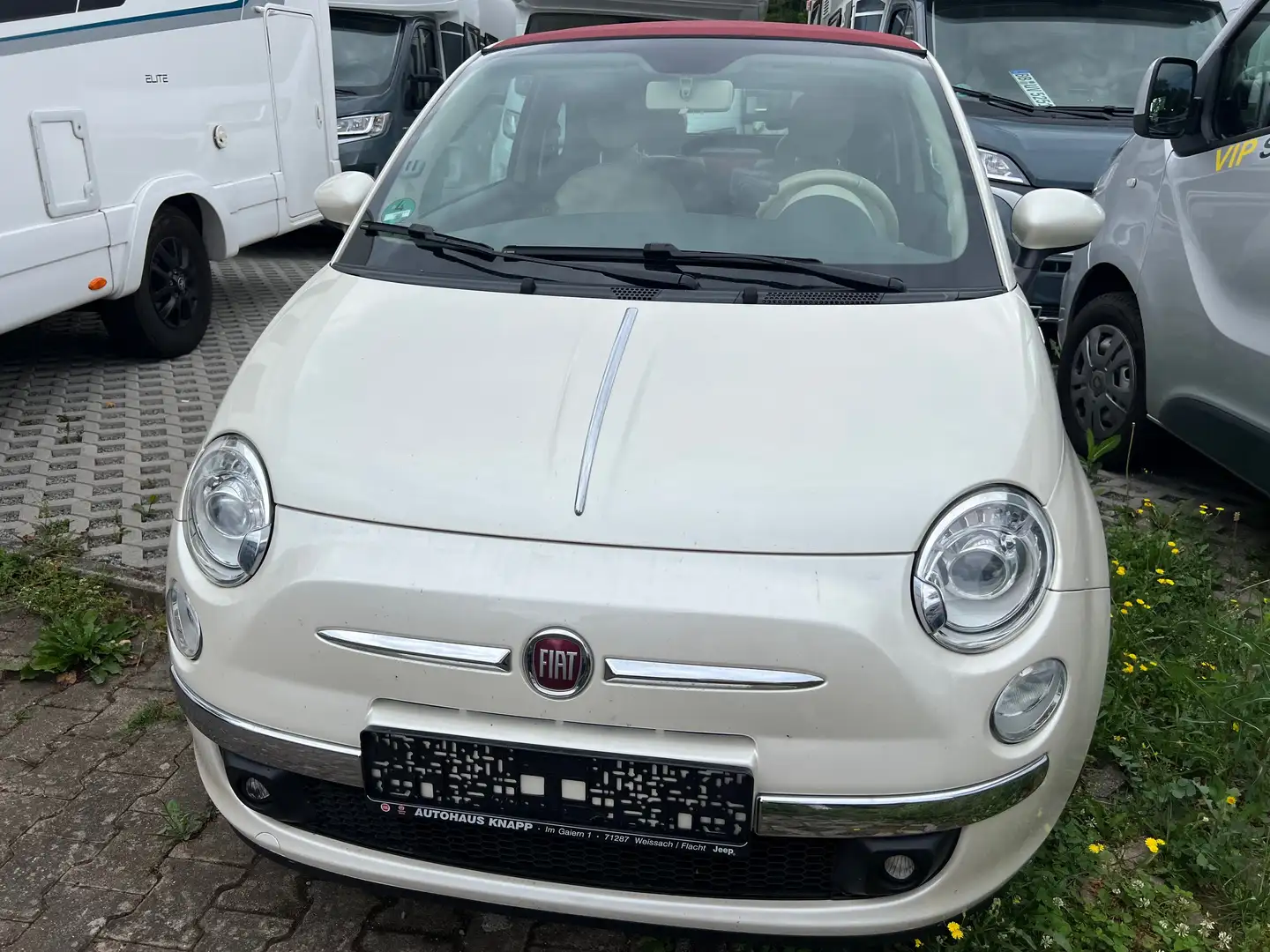 Fiat 500C Lounge Weiß - 1