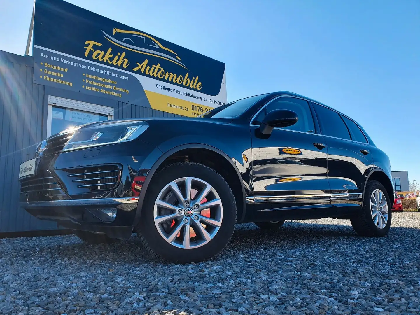Volkswagen Touareg V8 TDI 4Motion R-Line Packet Reifen NEU Schwarz - 1