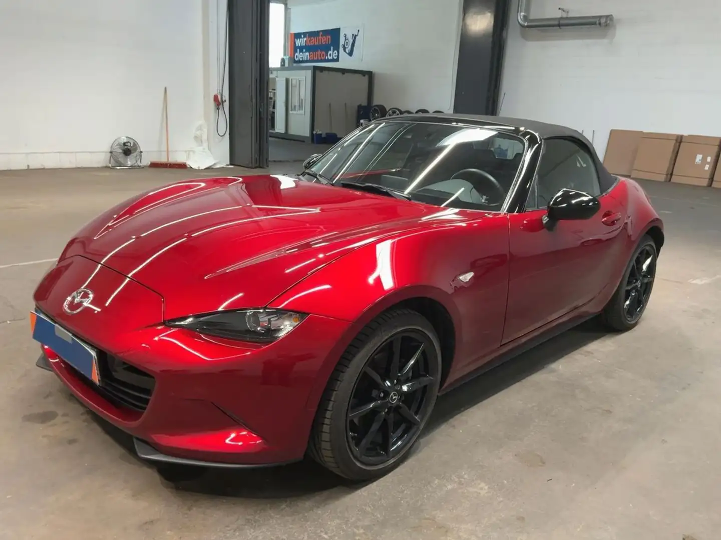 Mazda MX-5 SIGNATURE LEDER NAVI CAMERA LED SITZHZ SPUR Rot - 1