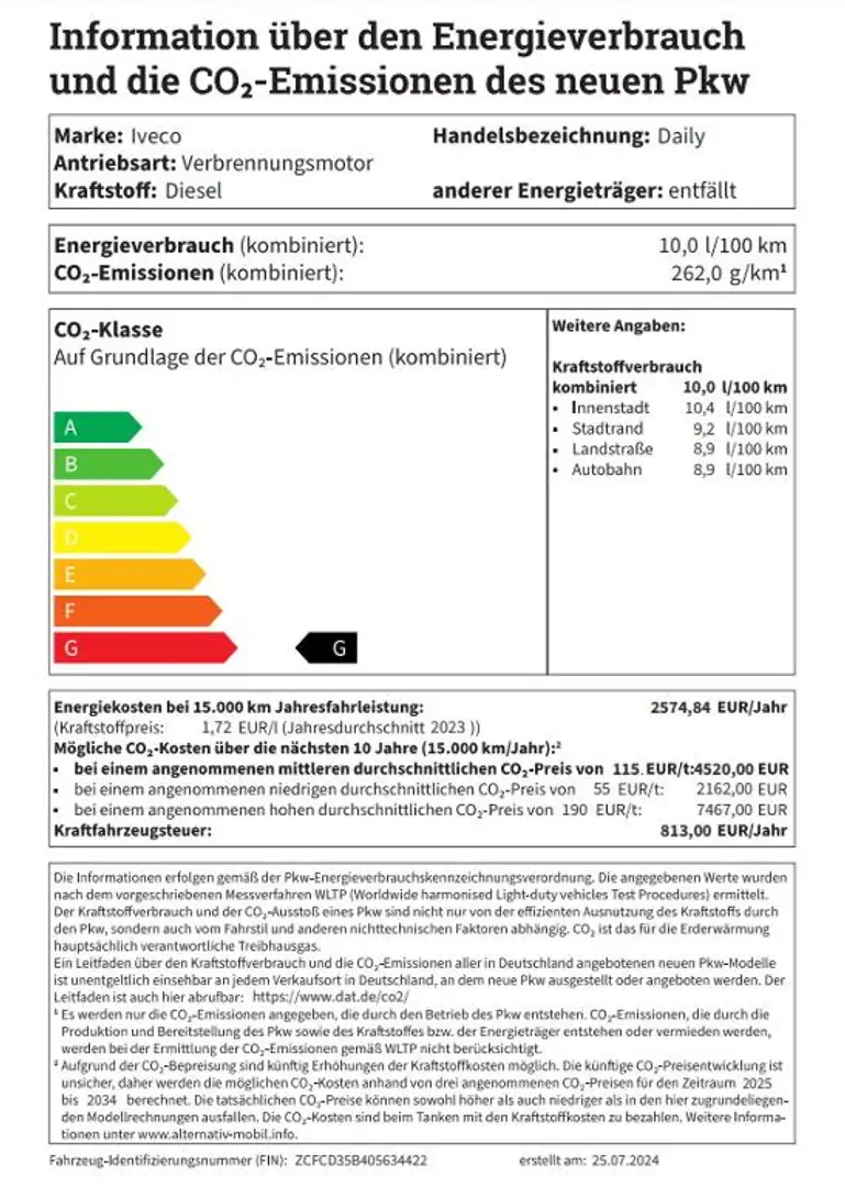 Iveco Daily Kasten 35S 16H3.0 EA8 V AUTOMATIK+AHK 3,5t Weiß - 2