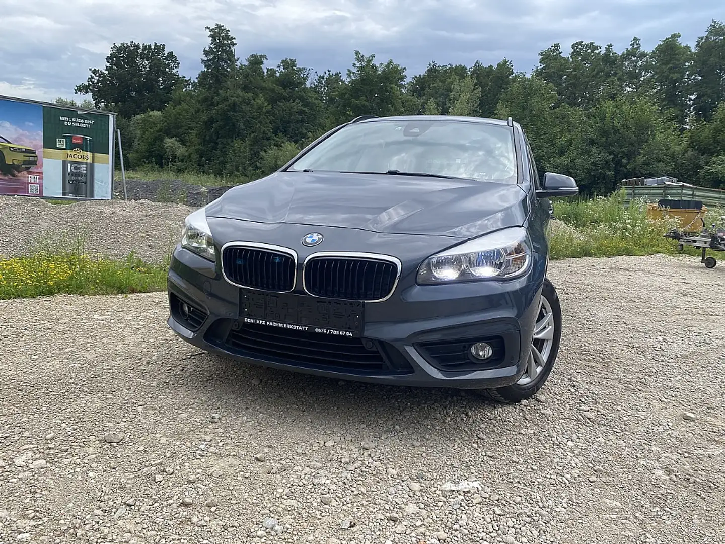 BMW 216 d Gran Tourer 7-Sitze Gri - 1