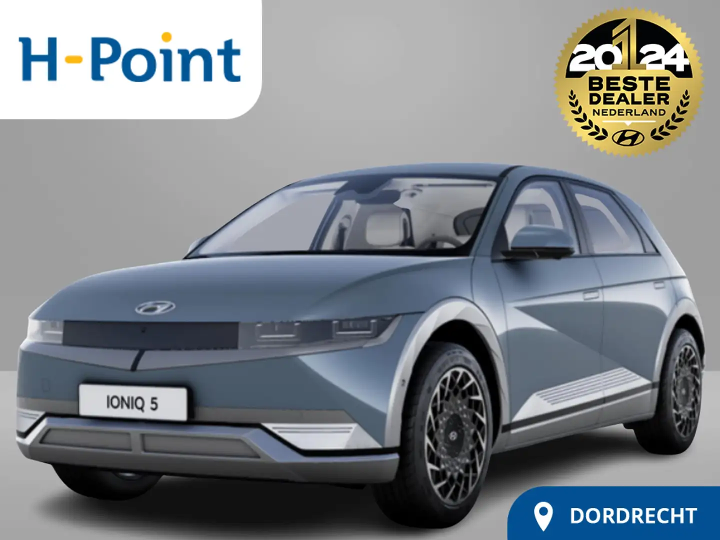 Hyundai IONIQ 5 77 kWh Lounge AWD | €13.091 KORTING | HEAD UP DISP Blauw - 1