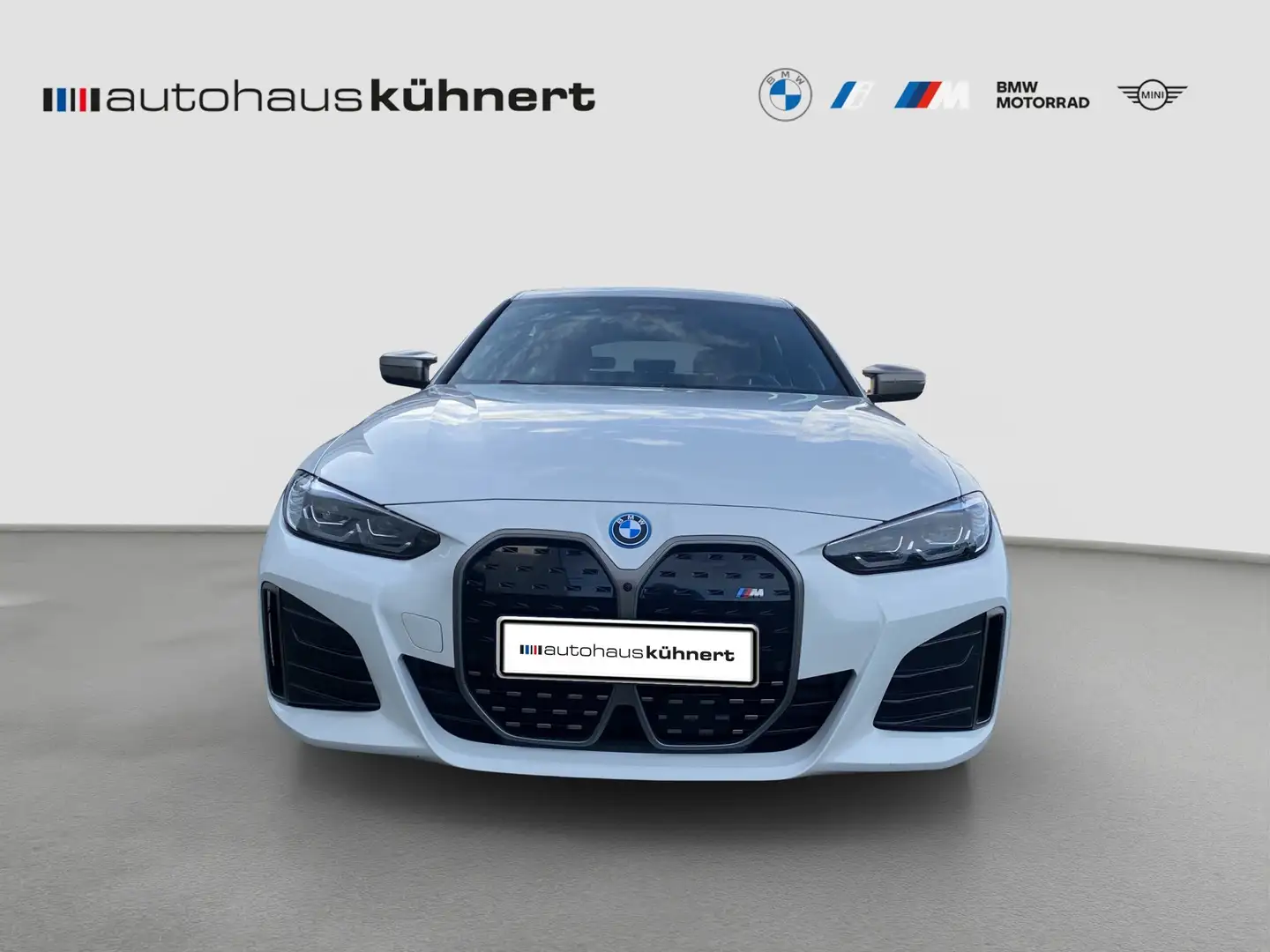 BMW i4 M50 ///M-Sport DrvAssPro 360° AHK HiFi DAB Blanc - 2