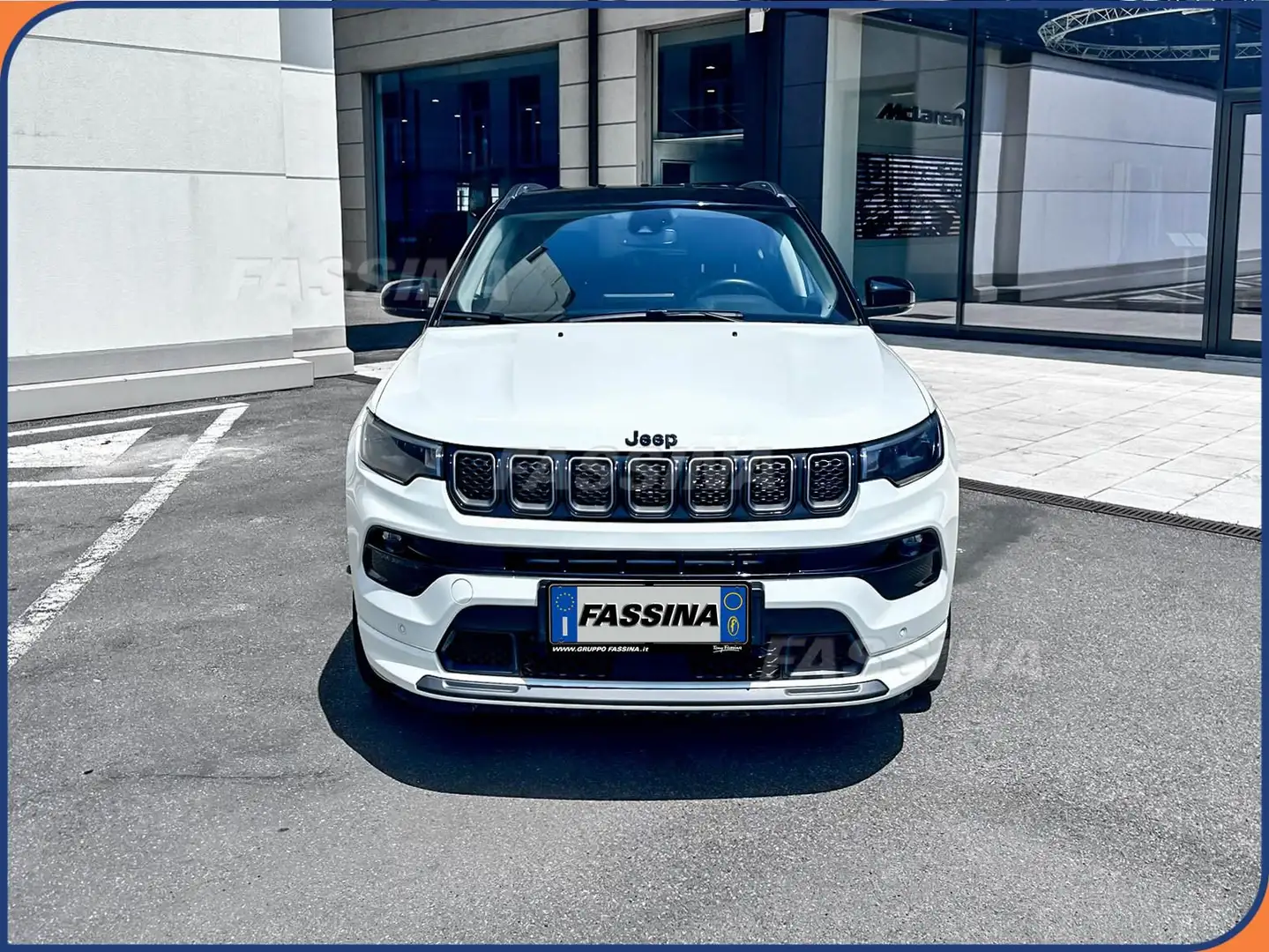 Jeep Compass 1.3 T4 240CV PHEV AT6 4xe S Bianco - 2