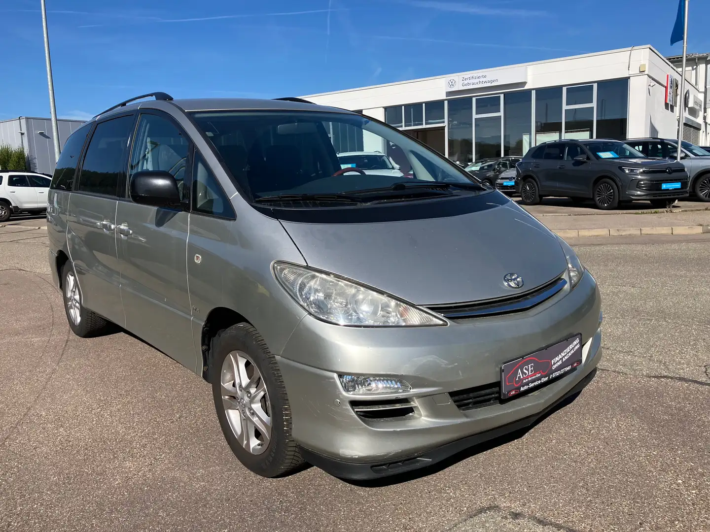 Toyota Previa 2.4 Sol*7*SITZE*KLIMA*NAVI* Grau - 2