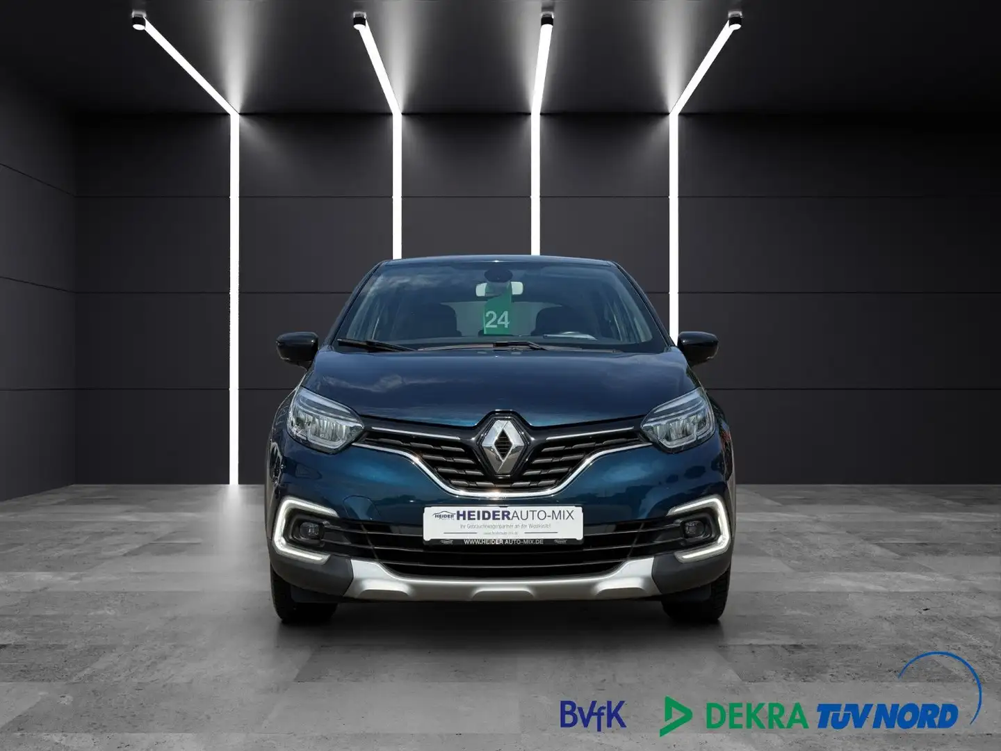 Renault Captur Intens  NAVI|TEMPOMAT|SITZHEIZUNG|PDC|LED Bleu - 2