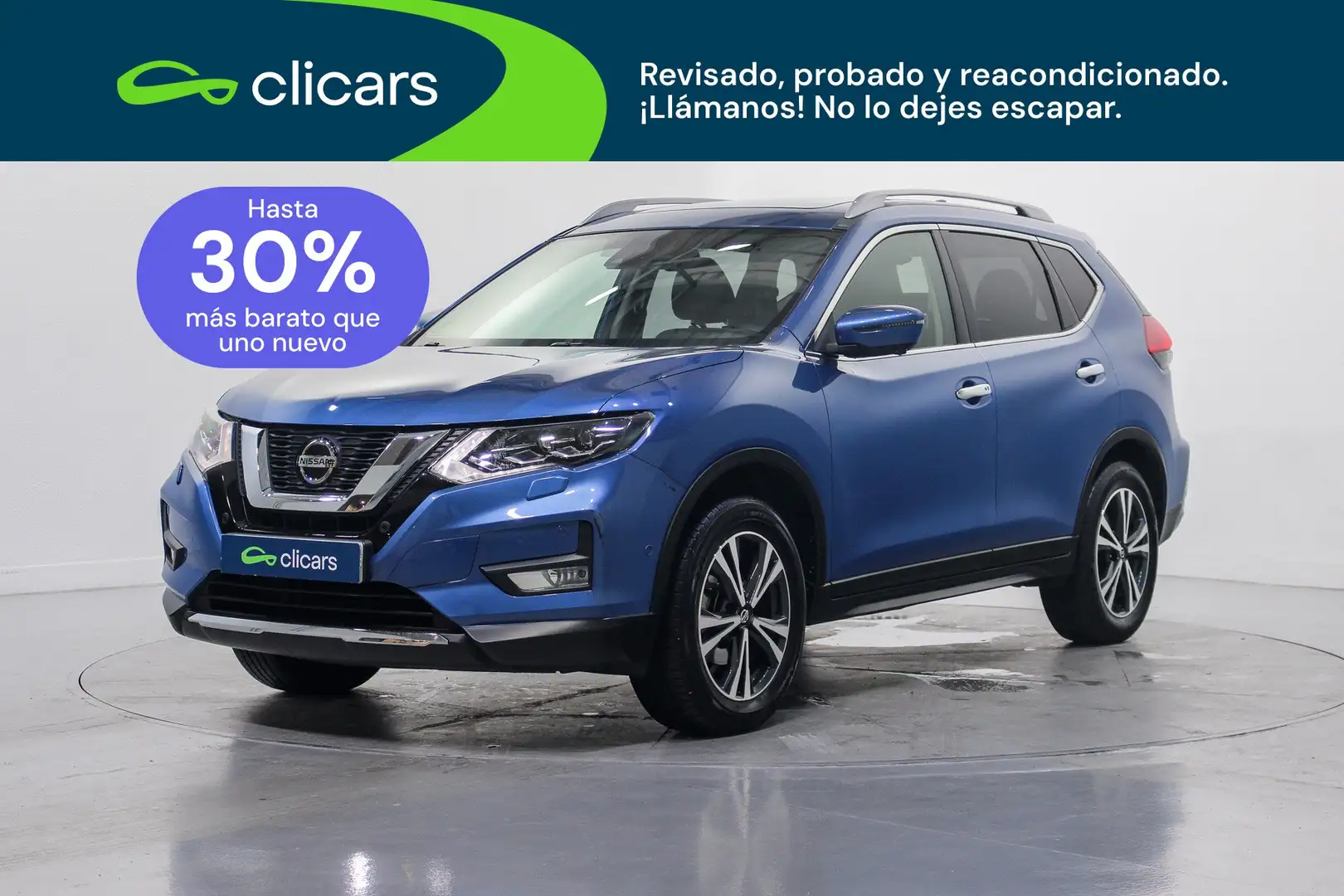 Nissan X-Trail 1.3 DIG-T N-Connecta 4x2 DCT Azul - 1