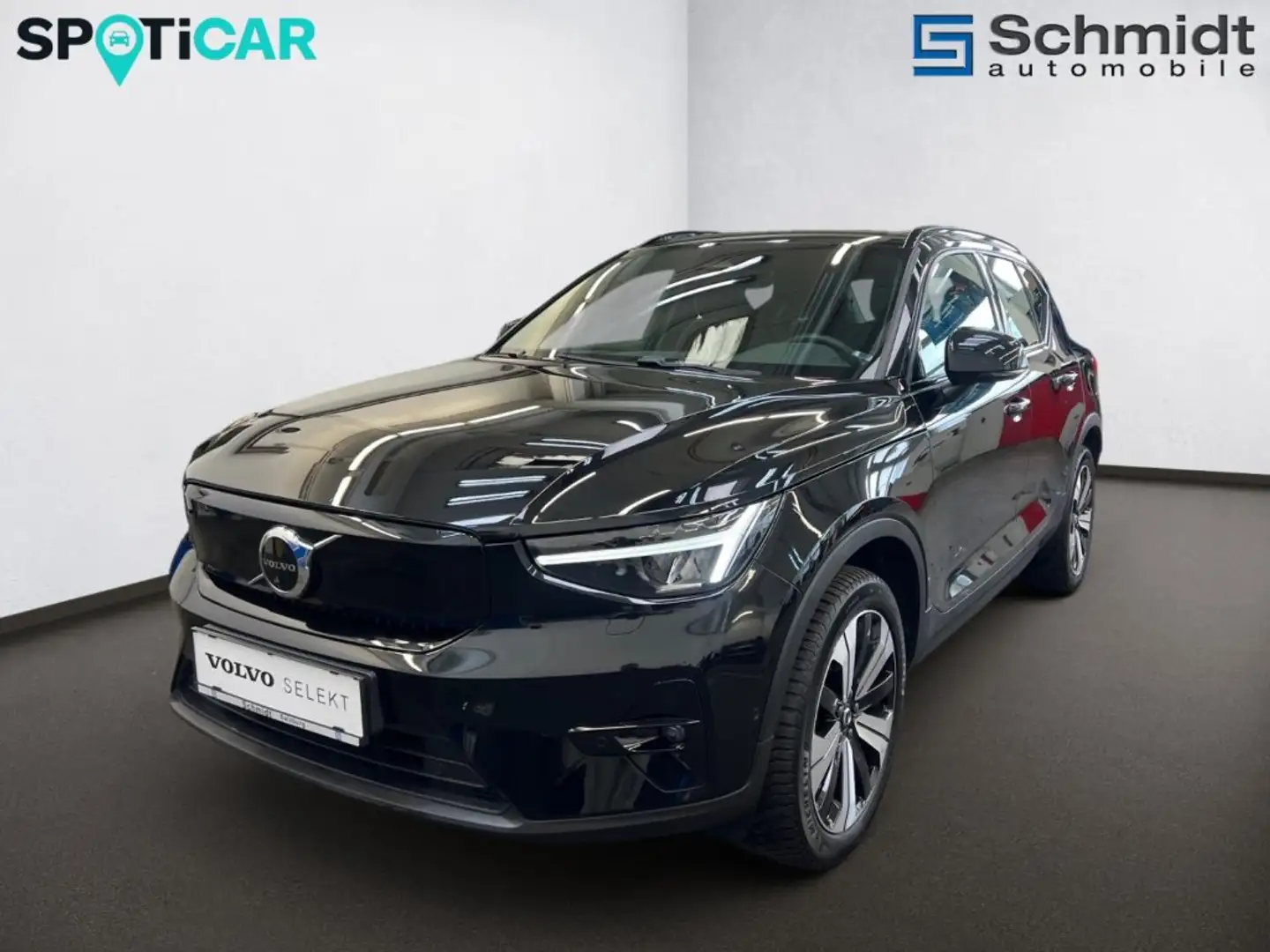 Volvo XC40 Recharge Pure Electric 78kWh Recharge Twin Ul Schwarz - 1