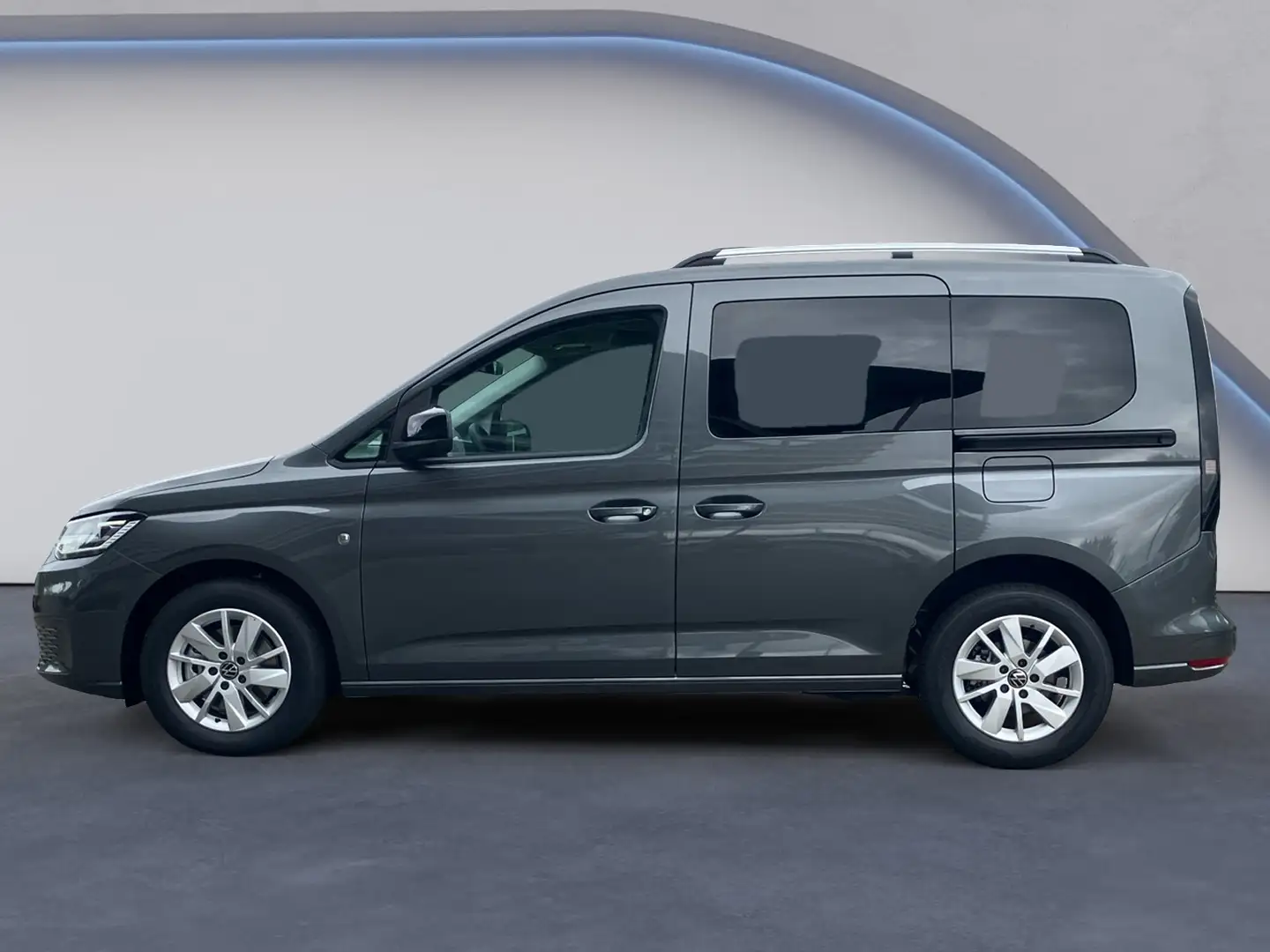 Volkswagen Caddy Life 1.5 TSI DSG 7-SITZER+LED+APP+ASSIST Grigio - 2