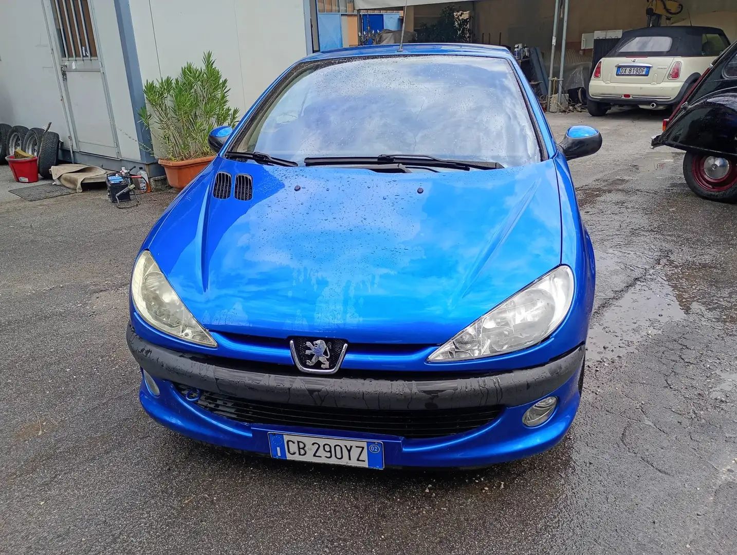 Peugeot 206 206 CC CC 1.6 16v c/abs auto cabriolet Blu/Azzurro - 2