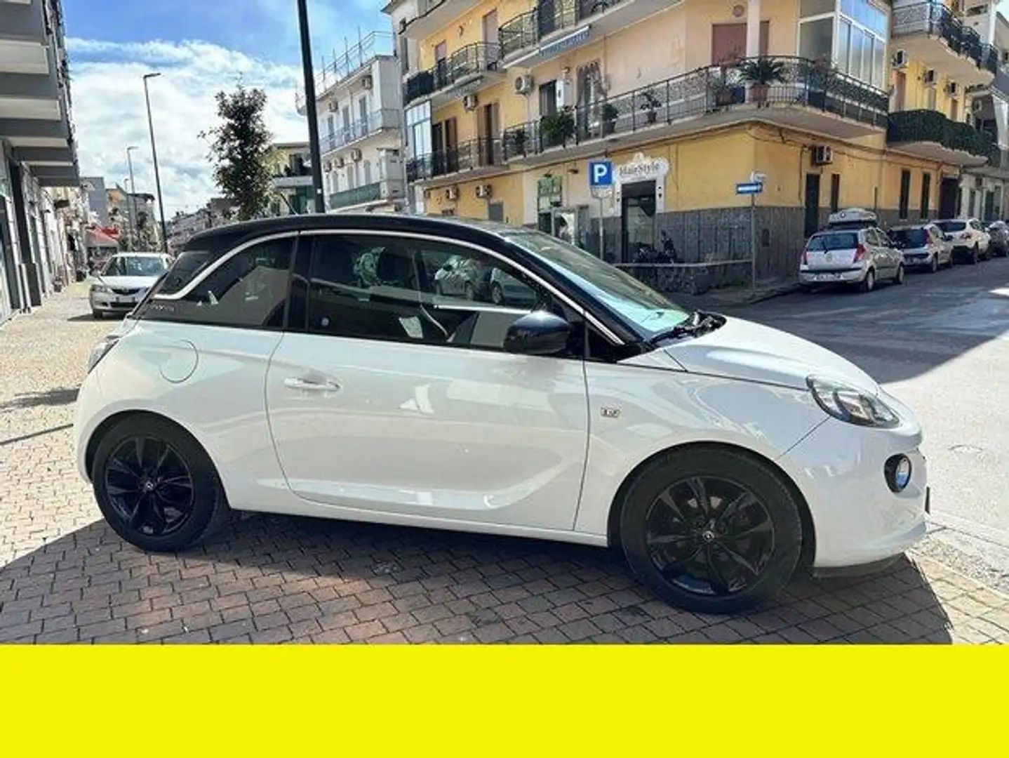 Opel Adam OPEL ADAM 1.2 GPL SLAM CERTIFICATA NUOVA PERFETTA Bianco - 2
