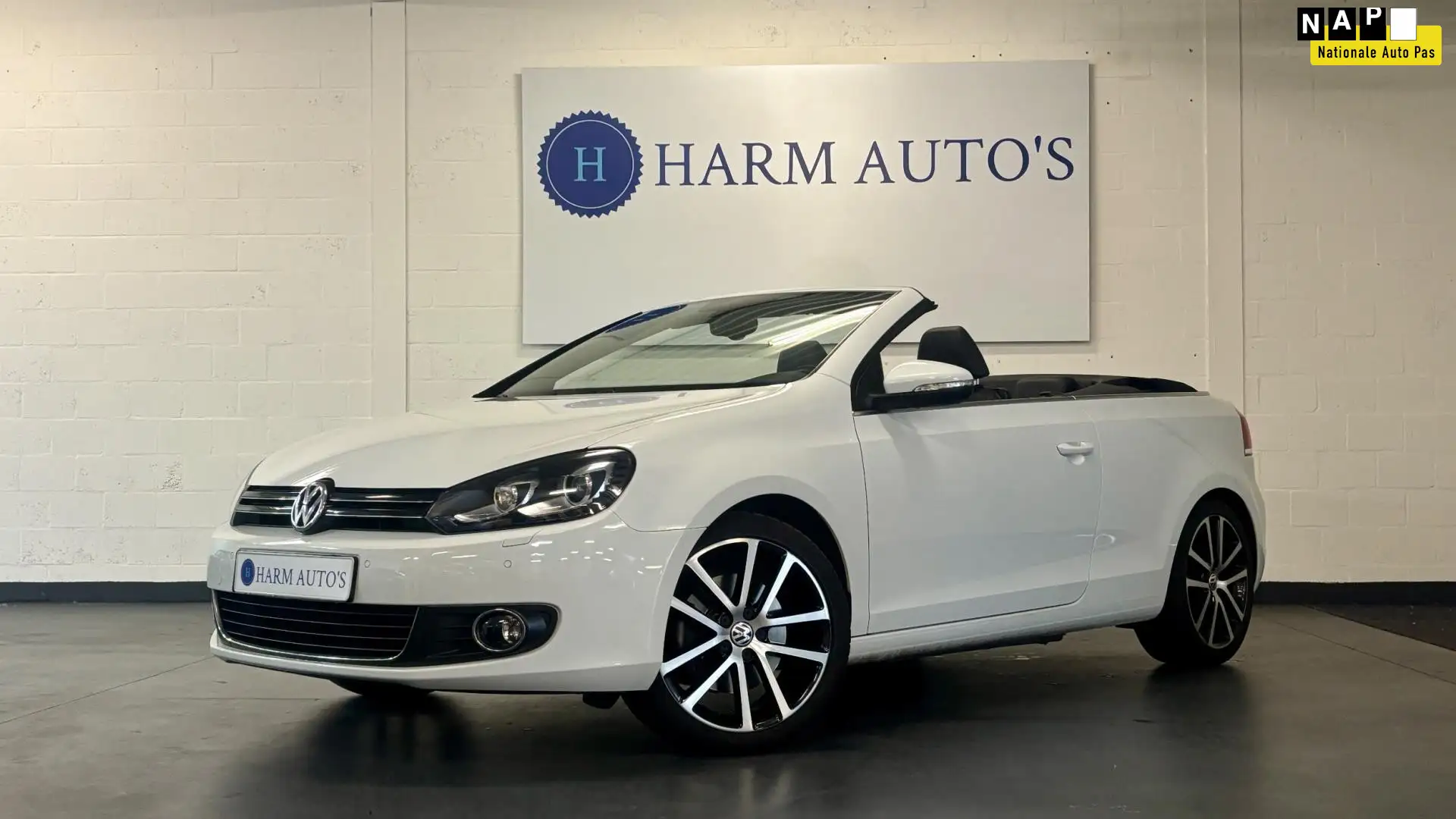 Volkswagen Golf Cabriolet 1.4 TSI Exclusive 160pk Volleer/Clima/Xenon/LED/Na Weiß - 1