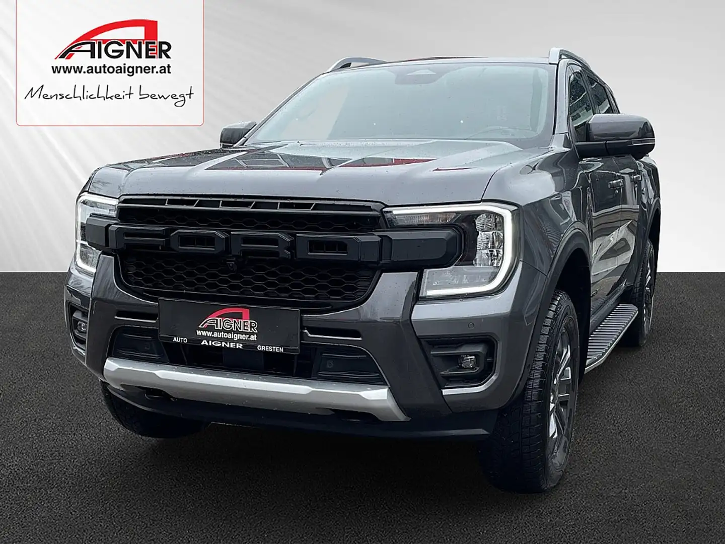 Ford Ranger Doppelkabine Wildtrak e-4WD 3,0 EcoBlue Aut. Grau - 1