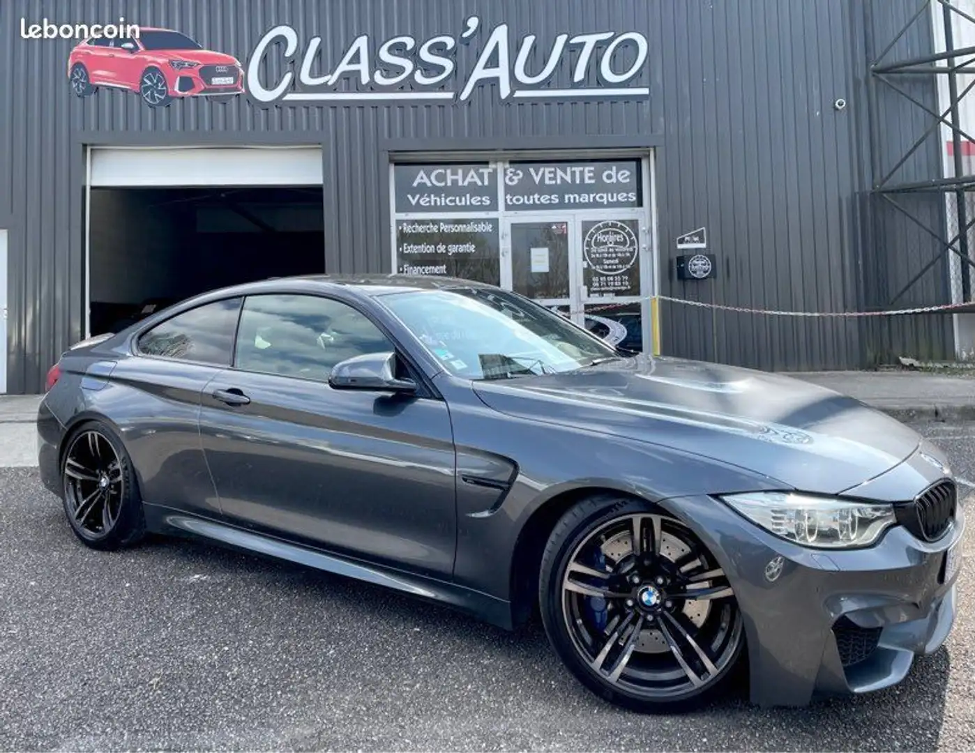 BMW M4 (f82) Pack Compétition M 3.0 431 cv DKG7 TBE Gris - 1