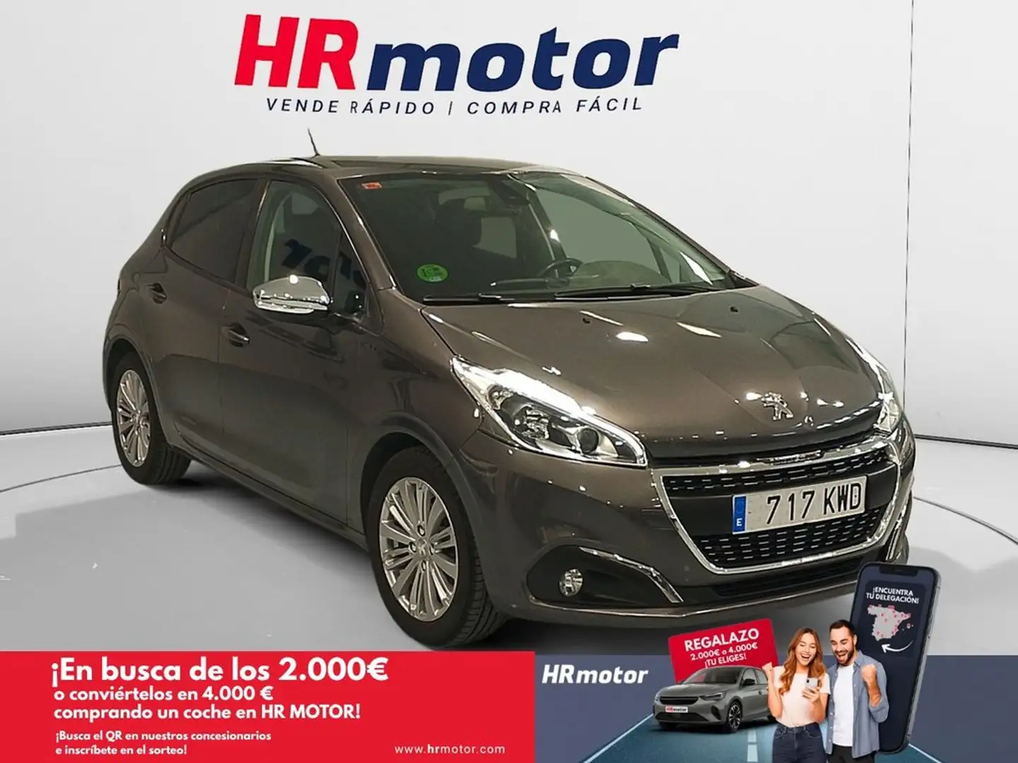Peugeot 208 Signature Gris - 1