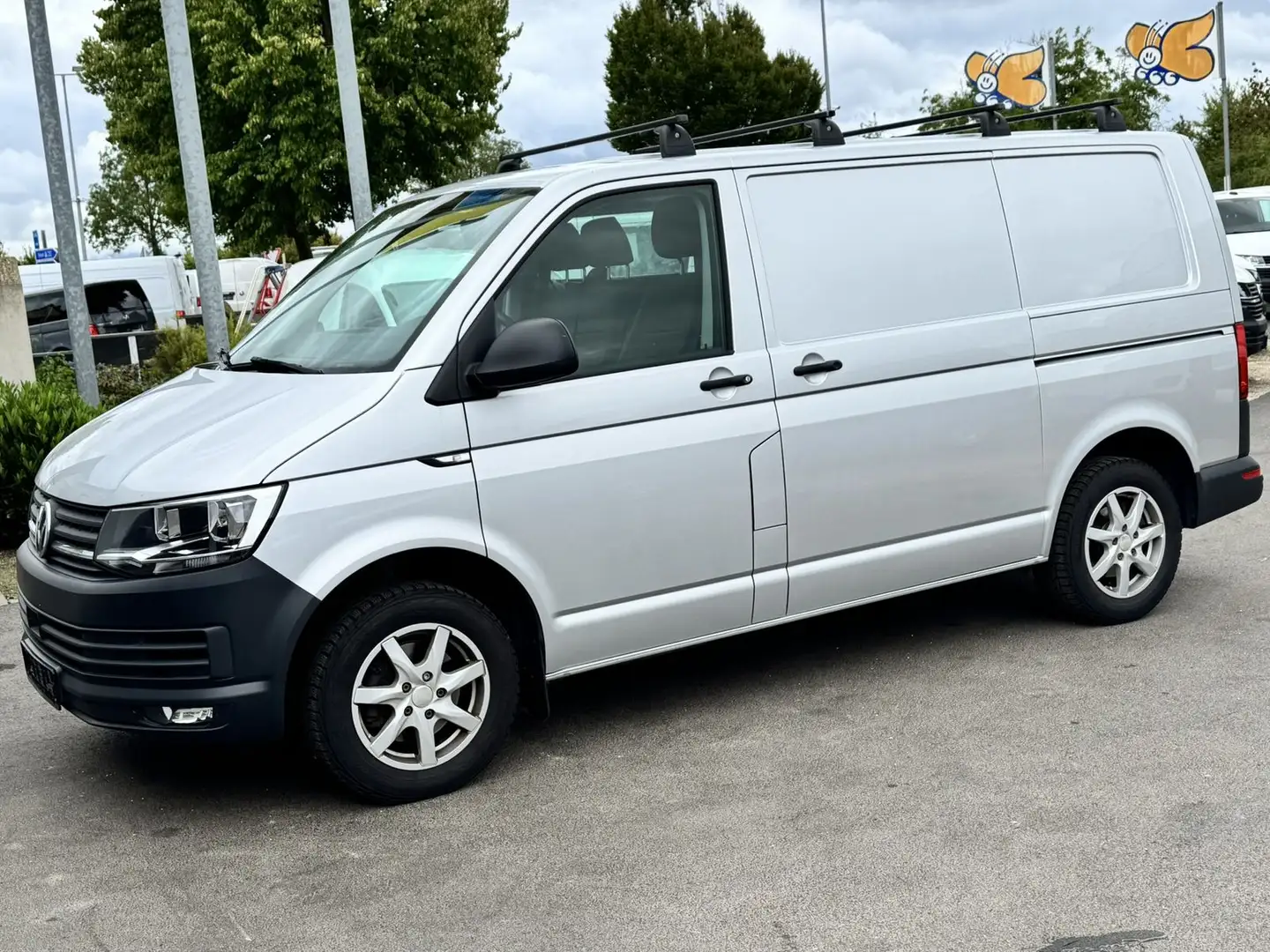 Volkswagen T6 Transporter Kasten TDI 4Motion DSG AHK*ACC Argintiu - 2