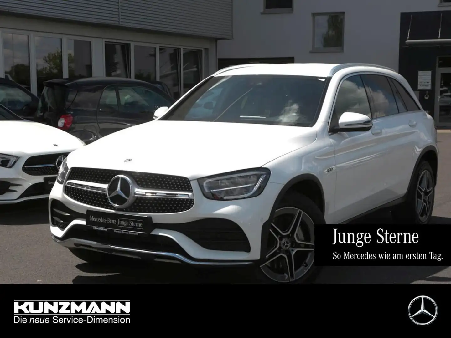Mercedes-Benz GLC 300 e 4M AMG MBUX Navi+ Kamera Easy-Pack Bianco - 1