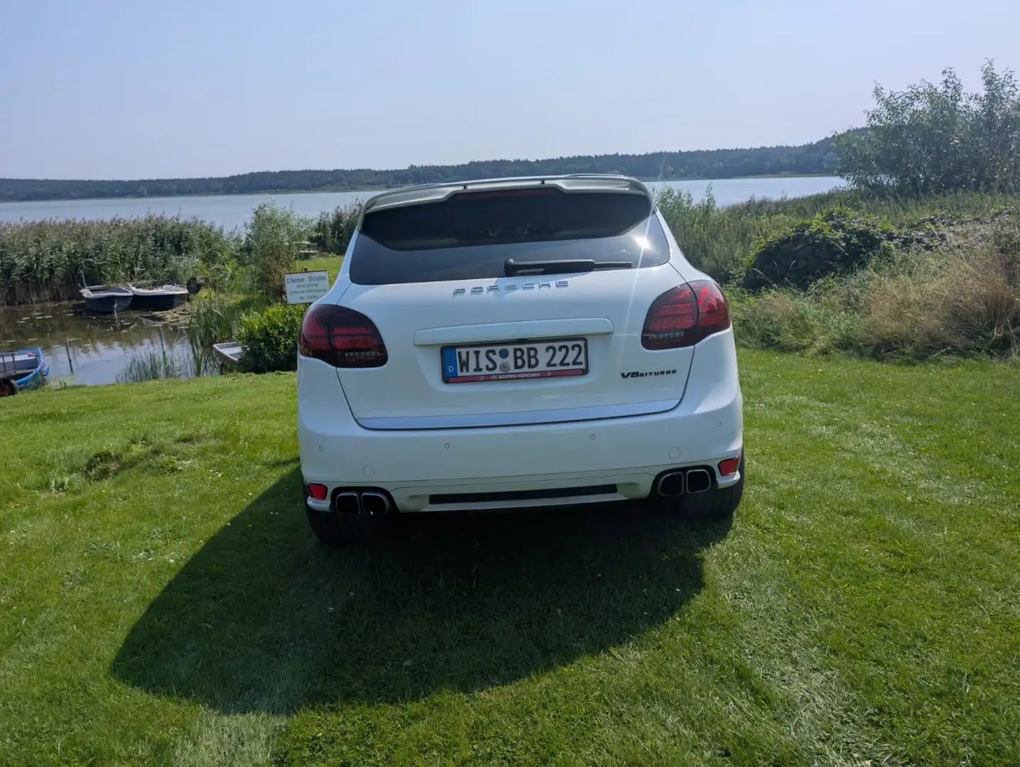 Porsche Cayenne Cayenne Turbo S Tiptronic S White - 1