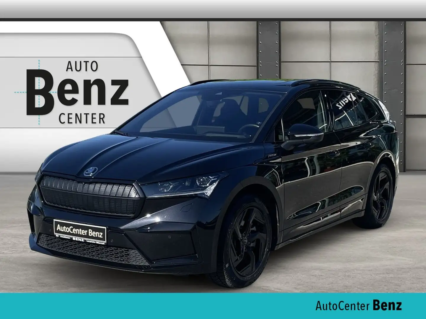 Skoda Enyaq 80 SPORTLINE *MATRIX*HUD*NAV*W.PUMPE*PANO* Klima Schwarz - 1