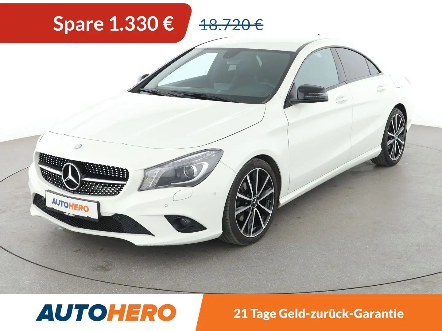 Mercedes-Benz CLA 180 CLA 180 Urban Aut.*NAVI*BI-XENON*TEMPO*PDC*SHZ* Weiß - 1