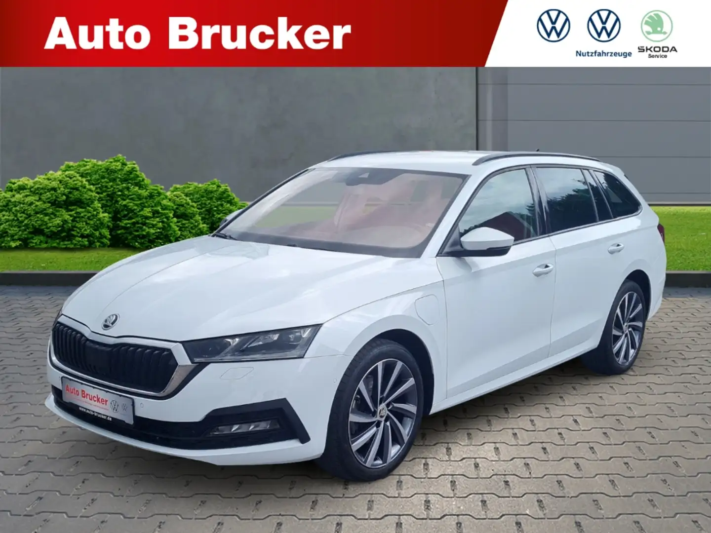 Skoda Octavia Combi Ambition iV 1.4 TSI+Tempomat+PDC+Sitzheizung Weiß - 1
