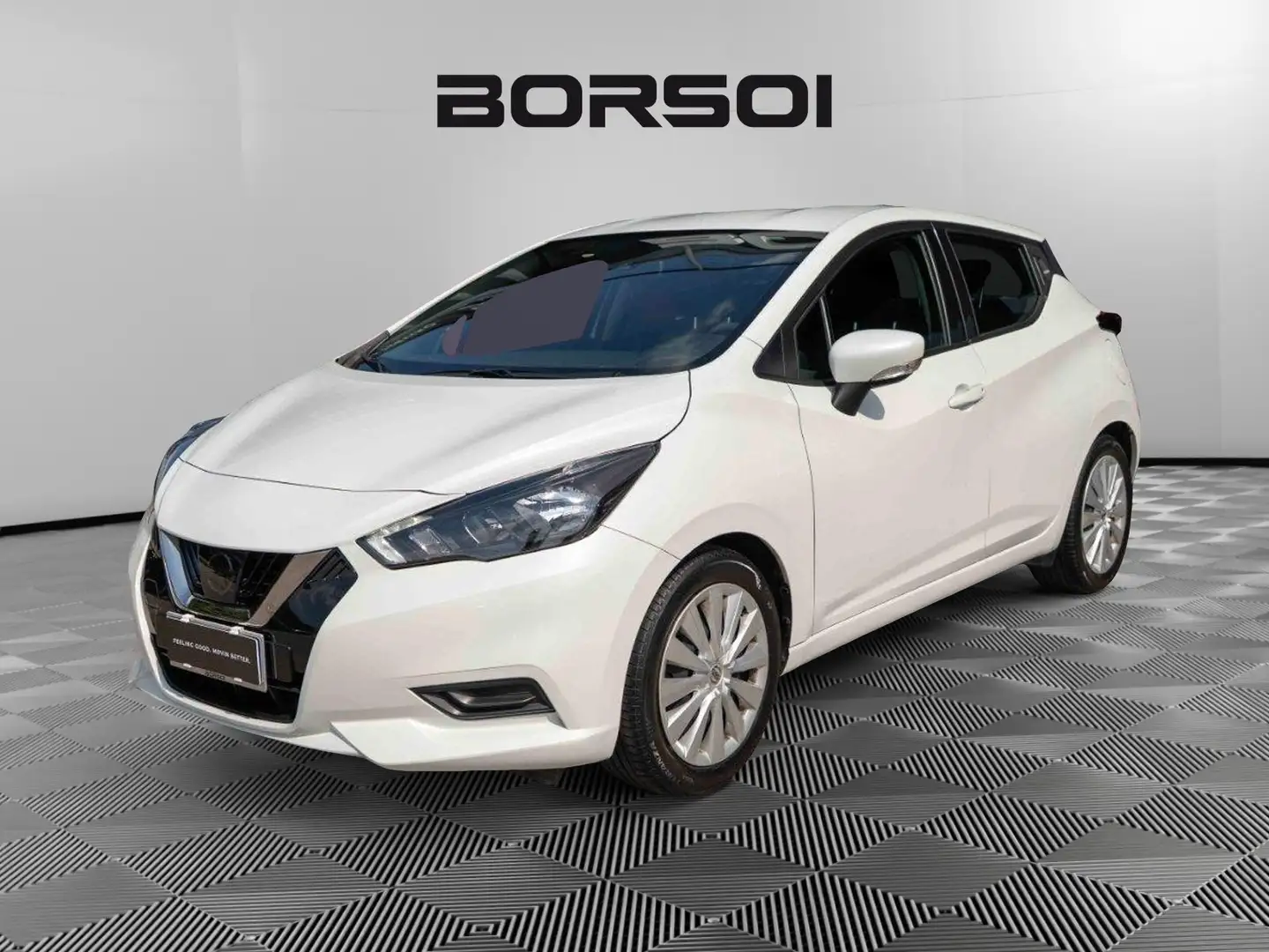 Nissan Micra 5ª serie IG-T 92 GPL 5 porte Eco Acenta Білий - 1