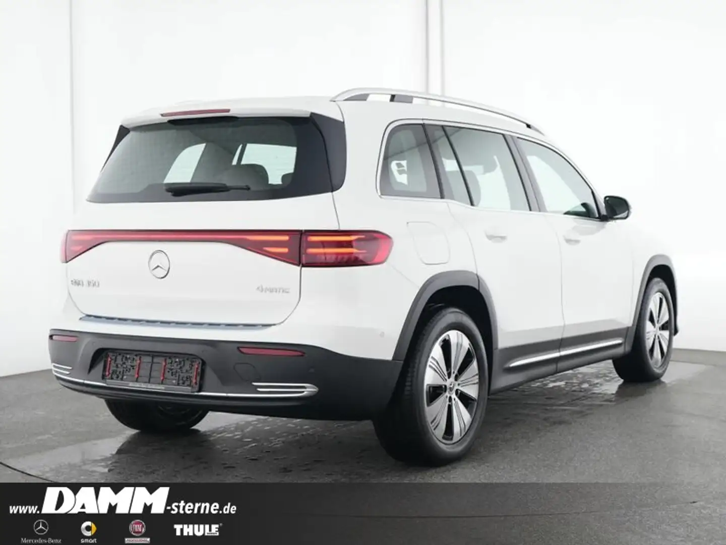 Mercedes-Benz EQB 350 EQB 350 4M Progressive Adv/360°/Pano/70 kW/+Flex Weiß - 2
