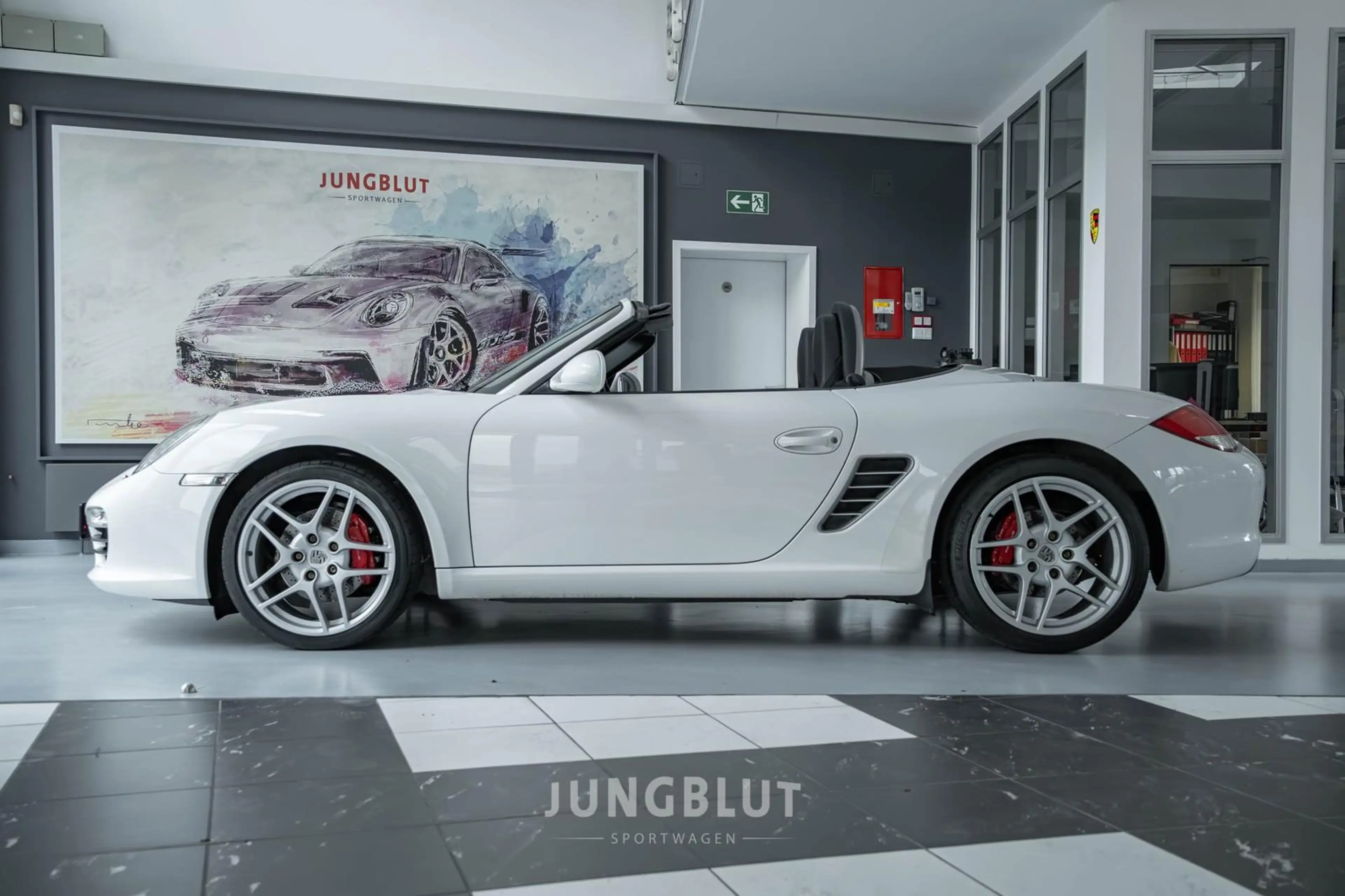 Porsche Boxster S BOSE+XENON+SPORT CHRONO+SCHALTER+SCHECKHEFT — photo 2