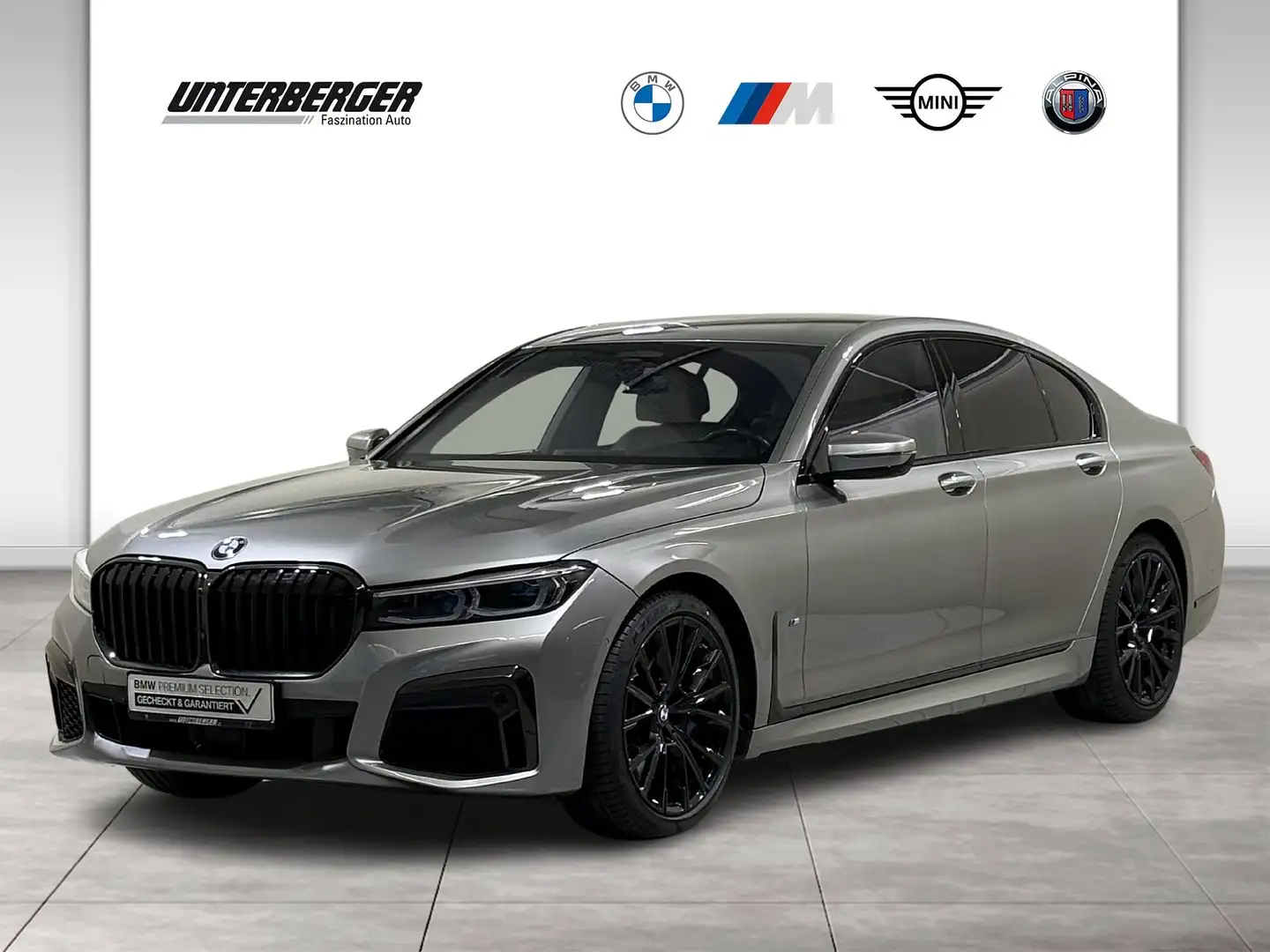BMW 750 i xDrive M Sportpaket ACC 360° HUD HK DA-Prof PA+ Grau - 1
