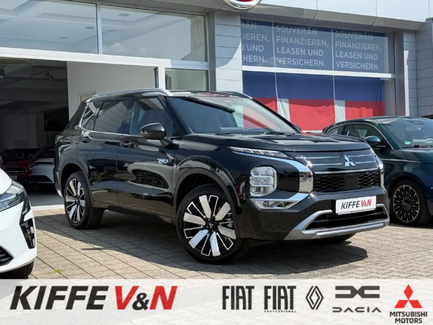 Mitsubishi Outlander TOP *Luxury* Leder Navi HUD 360K LED PANO 4xSHZ Negro - 1