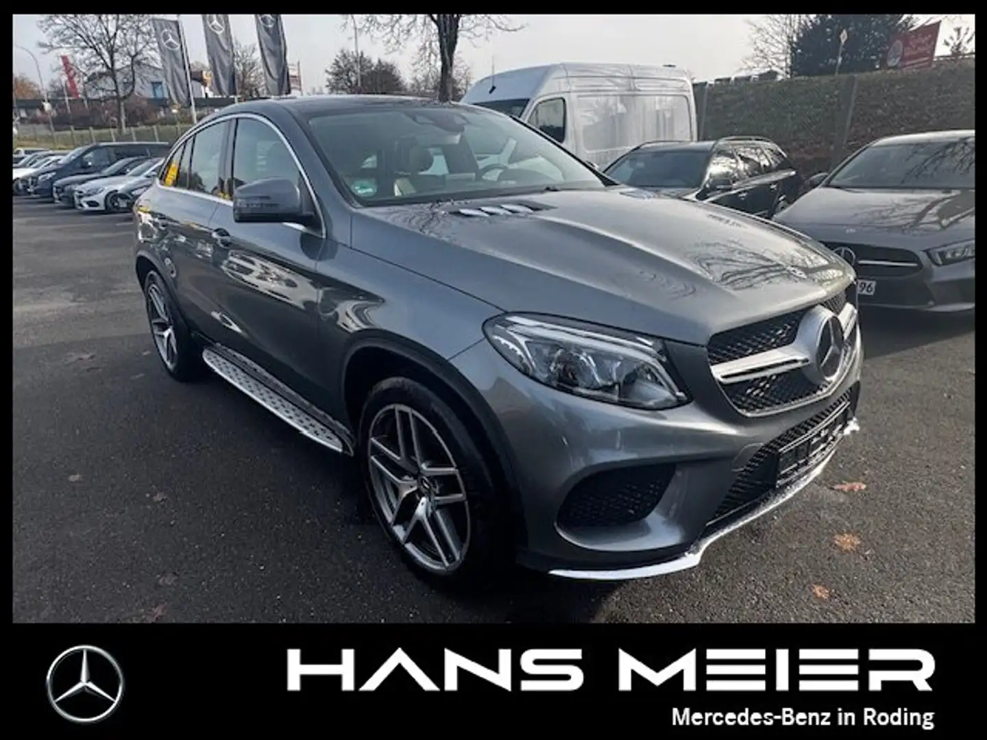 Mercedes-Benz GLE 350 GLE 350 d 4M AMG Cp. LED FAP Standhzg. Pano AHK Gris - 1