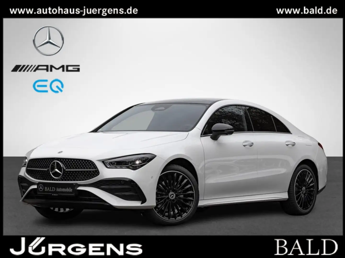 Mercedes-Benz CLA 250 e AMG/Wide/ILS/Pano/360/Totw/Night/19" White - 1