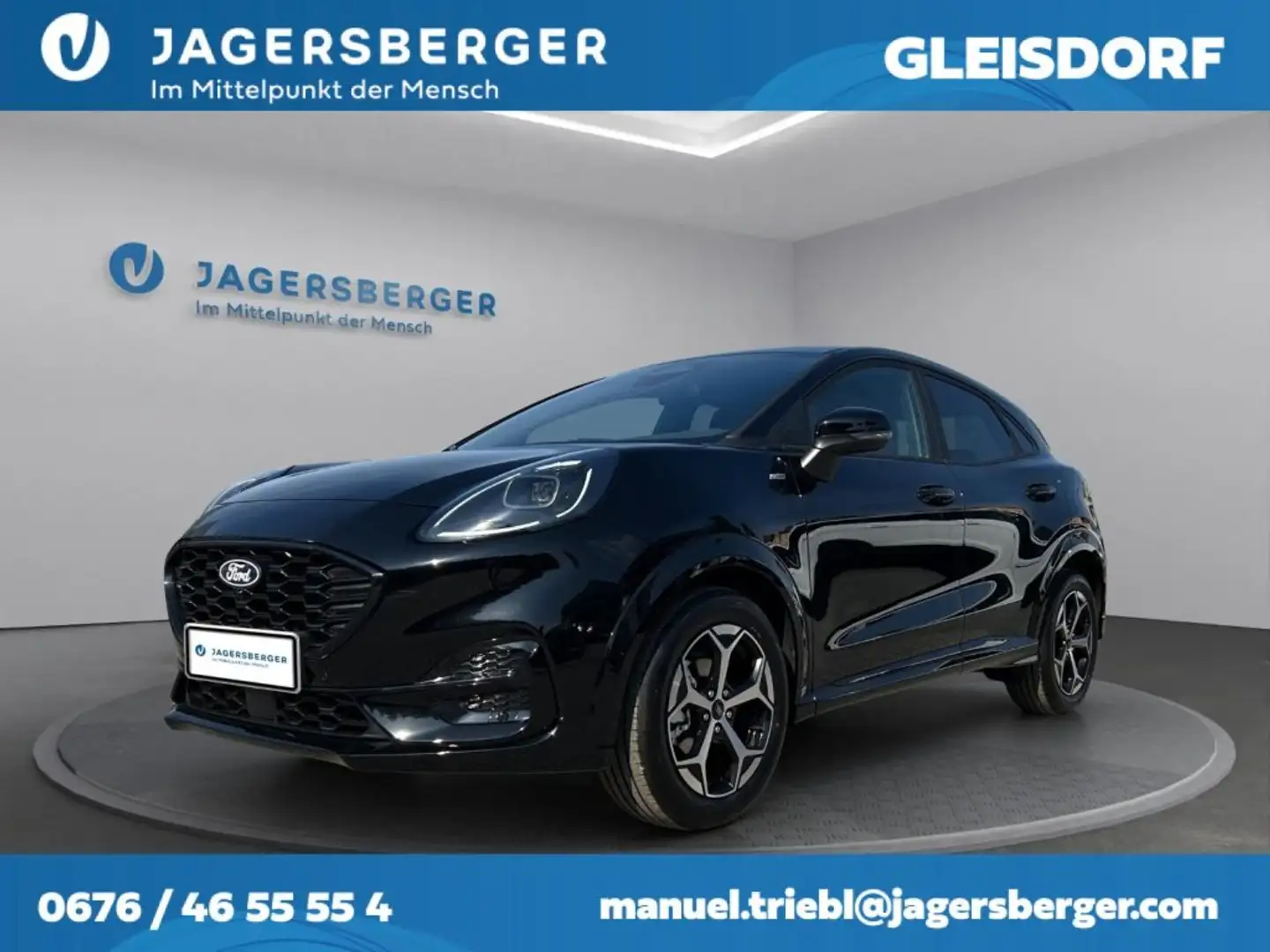 Ford Puma Black Edition inkl. Winterräder Schwarz - 1