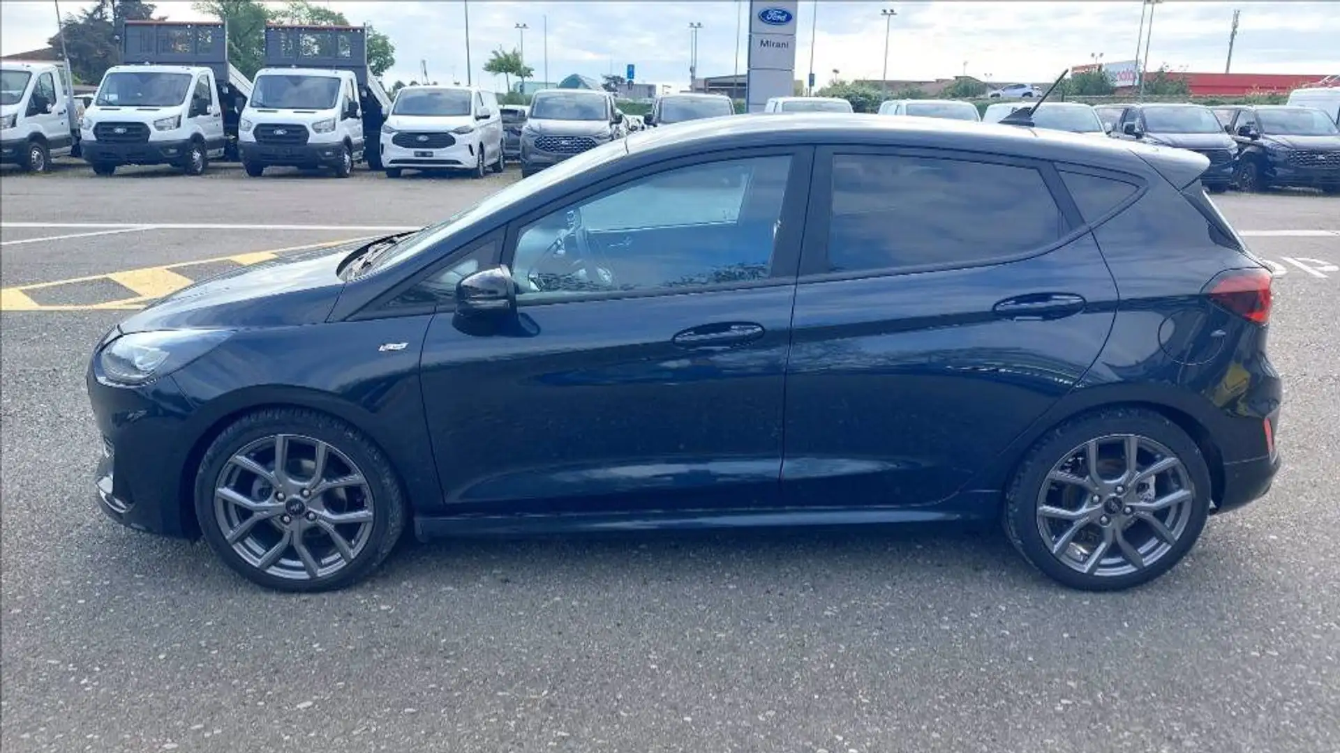 Ford Fiesta 5p 1.0 ecoboost h ST-Line X 125cv powershift Nero - 1