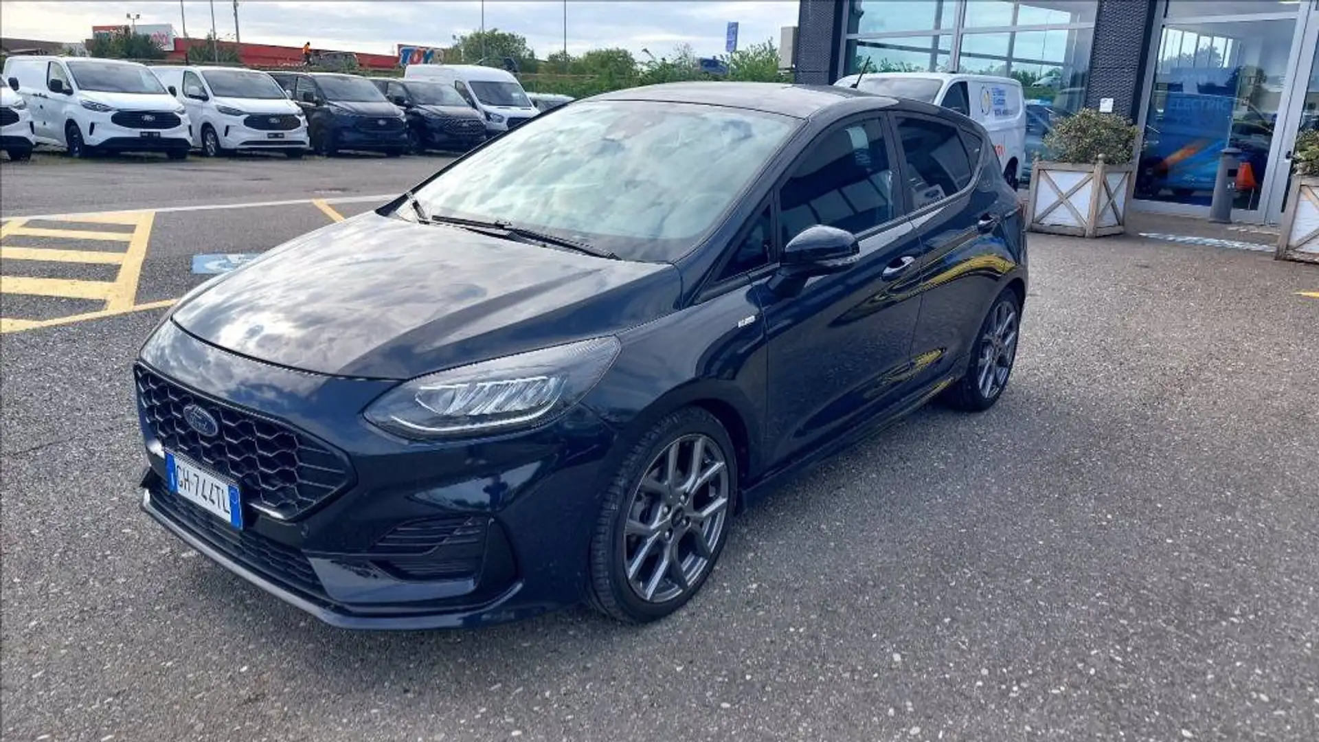 Ford Fiesta 5p 1.0 ecoboost h ST-Line X 125cv powershift Nero - 2