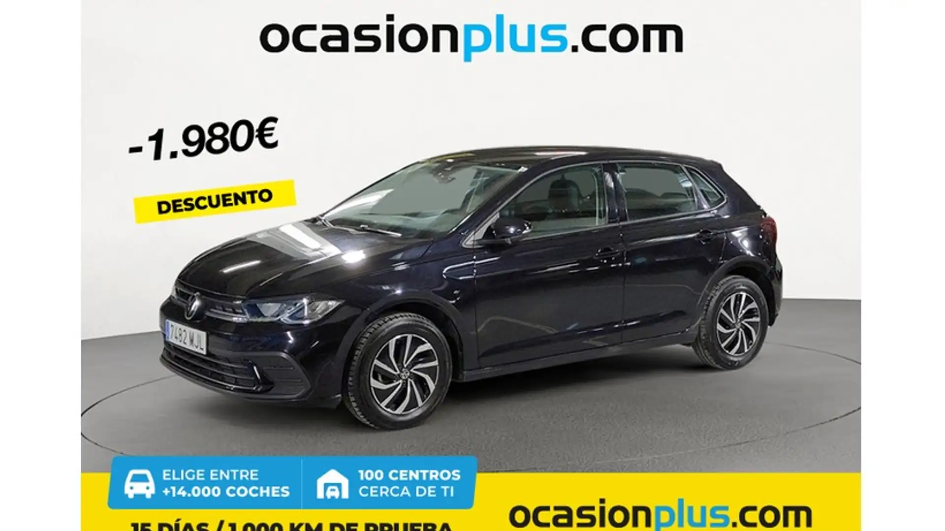 Volkswagen Polo 1.0 TSI Life DSG 70kW Negro - 1