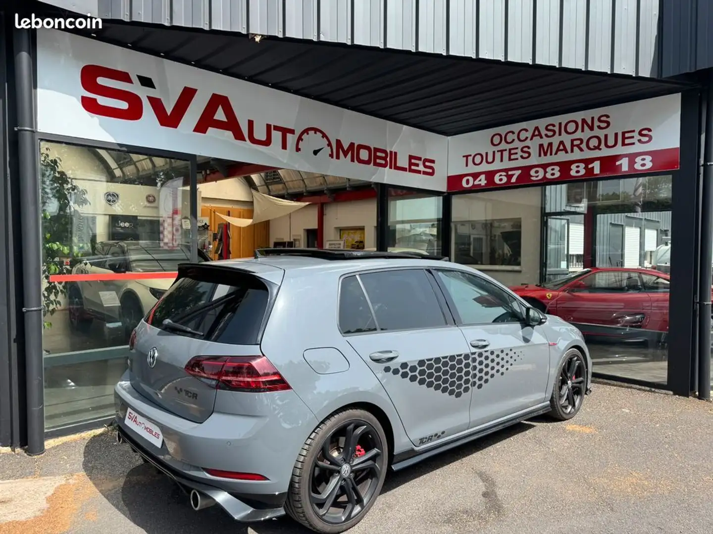 Volkswagen Golf VII 2.0 TSI 290ch GTI TCR DSG7 Euro6d-T 5p Szary - 2