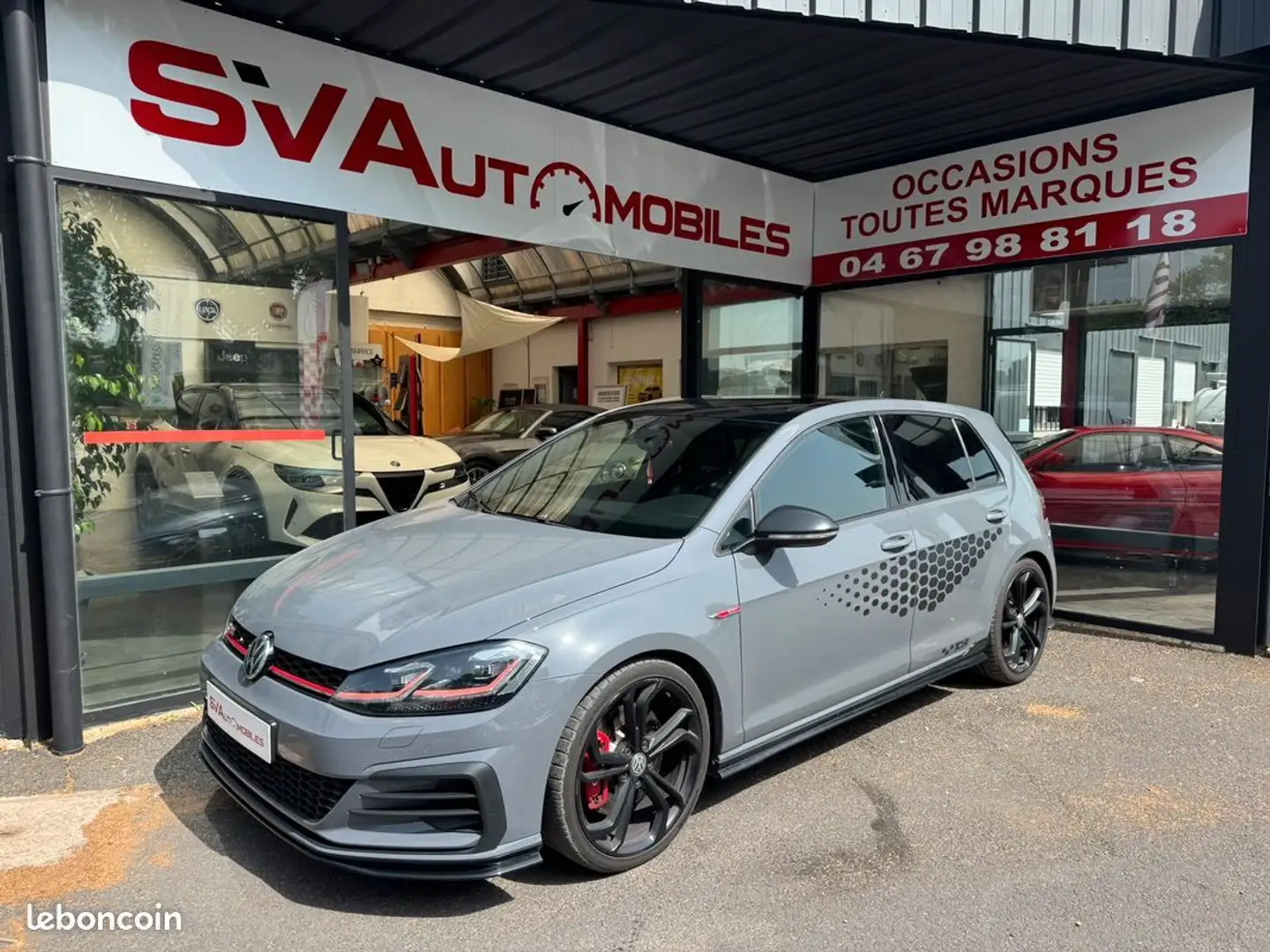 Volkswagen Golf VII 2.0 TSI 290ch GTI TCR DSG7 Euro6d-T 5p Szary - 1
