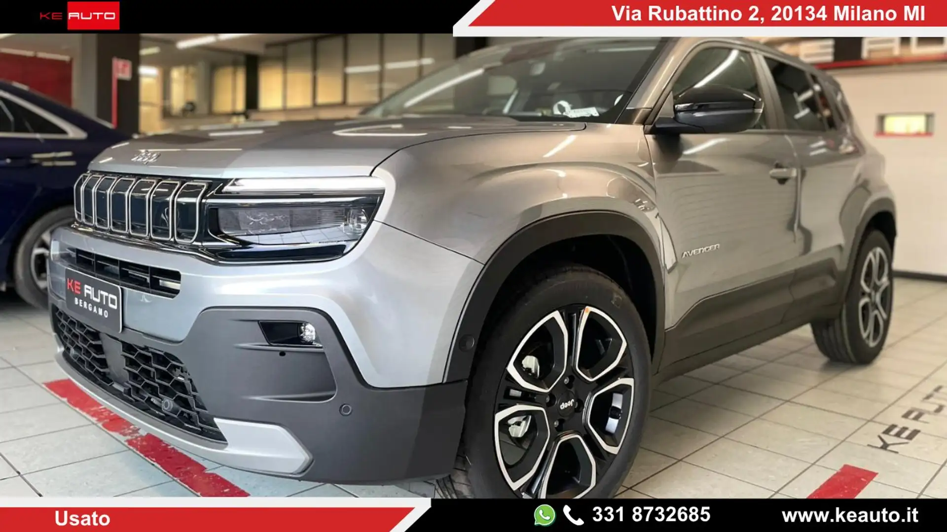 Jeep Avenger 1.2 turbo e-hybrid mhev Summit 110cv edct6 Gris - 1