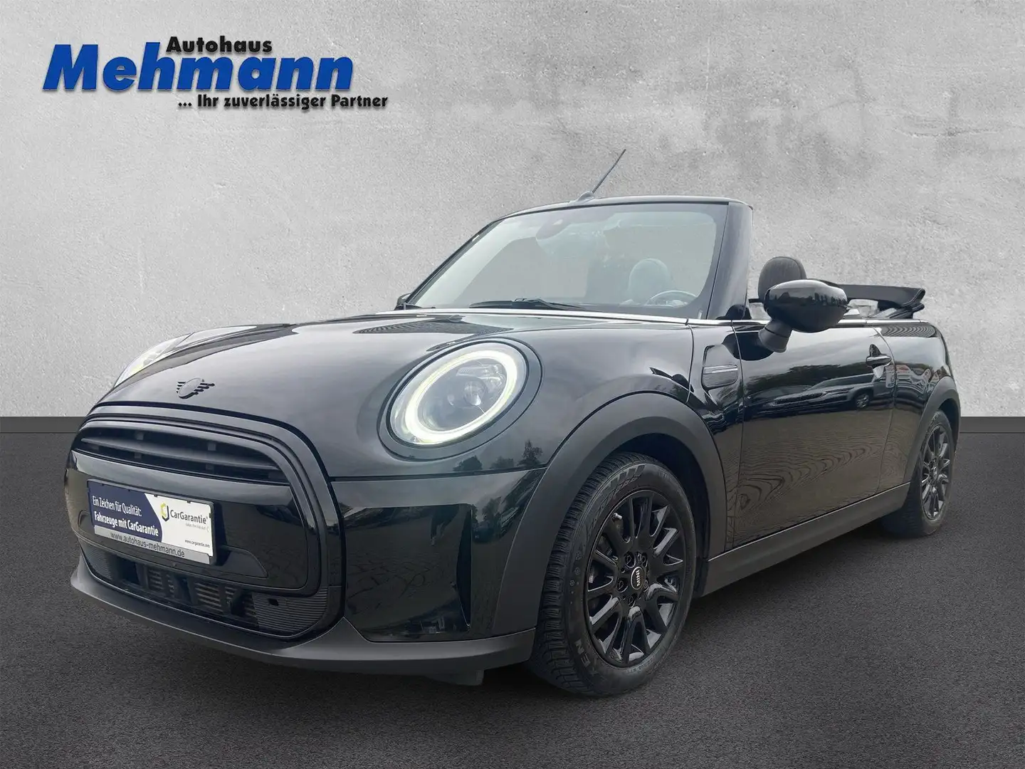 MINI Cooper Cabrio Classic Trim *Kamera*Teilleder*Shz Schwarz - 1