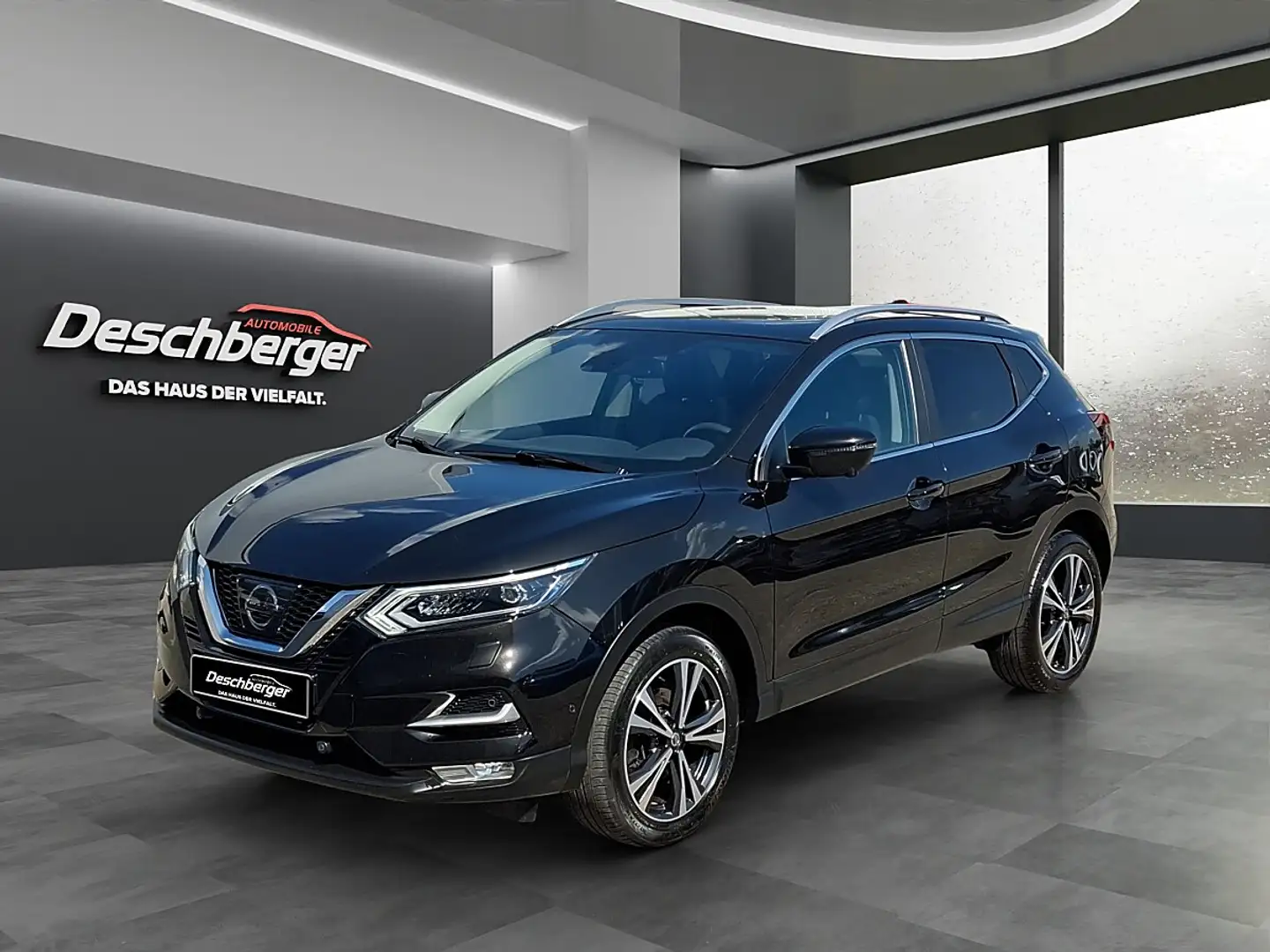 Nissan Qashqai 1,2 DIG-T N-Connecta Schwarz - 1