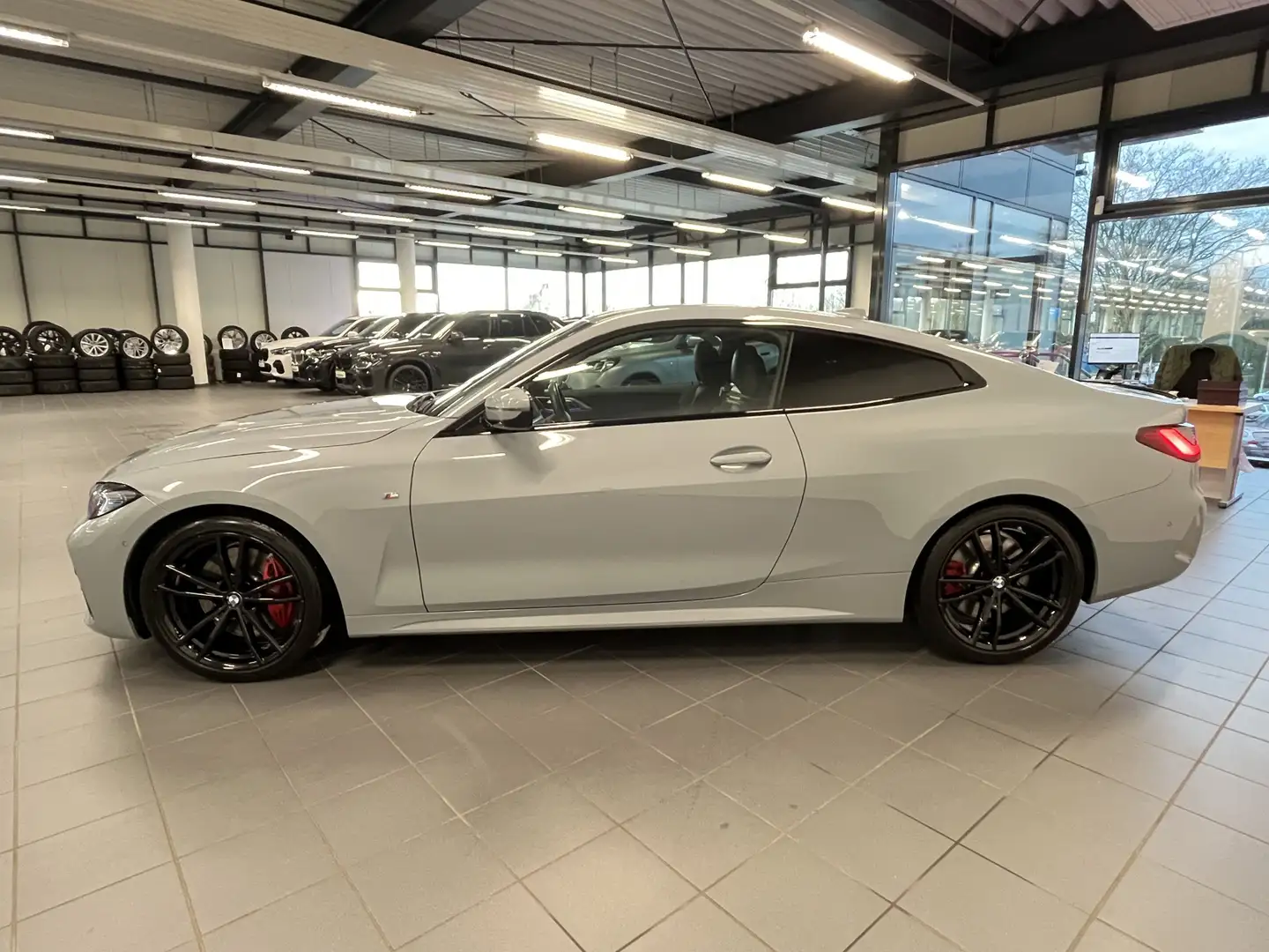 BMW 430 i xDrive Coupé M Sport Pro 19" AHK NAVI LED Laser Grau - 2