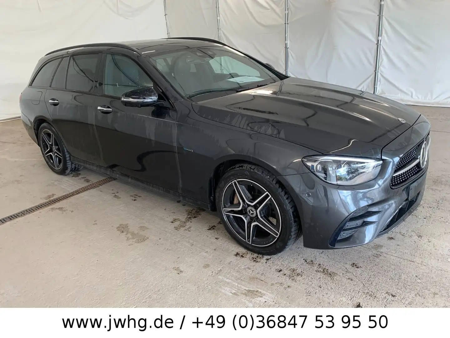 Mercedes-Benz E 300 de 2x AMG Line Multibeam 18" Nav 360K Pano Gris - 2