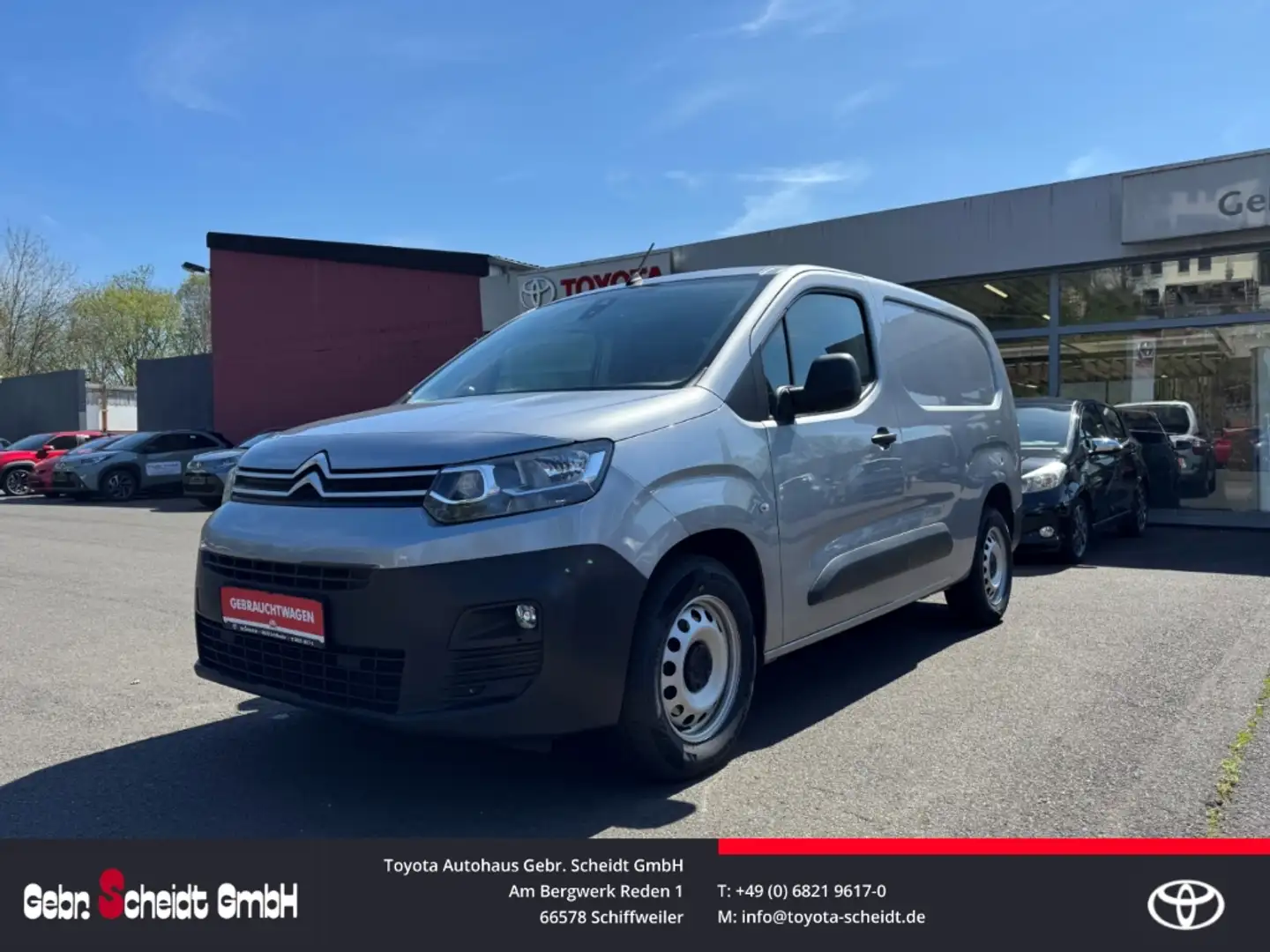 Citroen Berlingo Kasten Worker XL L2 1.5 BlueHDi 100 FAP EU6d Gris - 1
