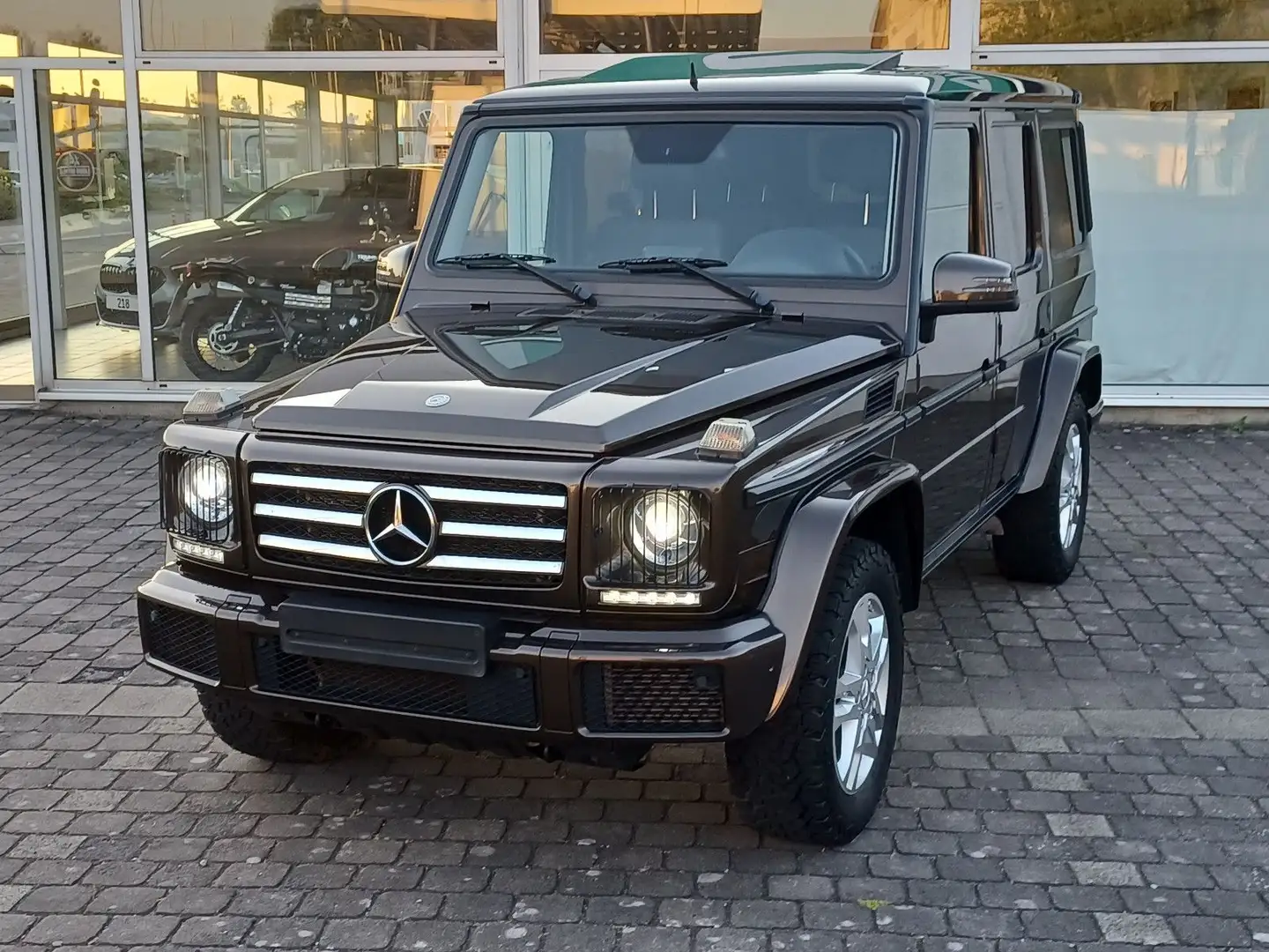 Mercedes-Benz G 350 d Station Leder Memory SD Comand AHK Brown - 1