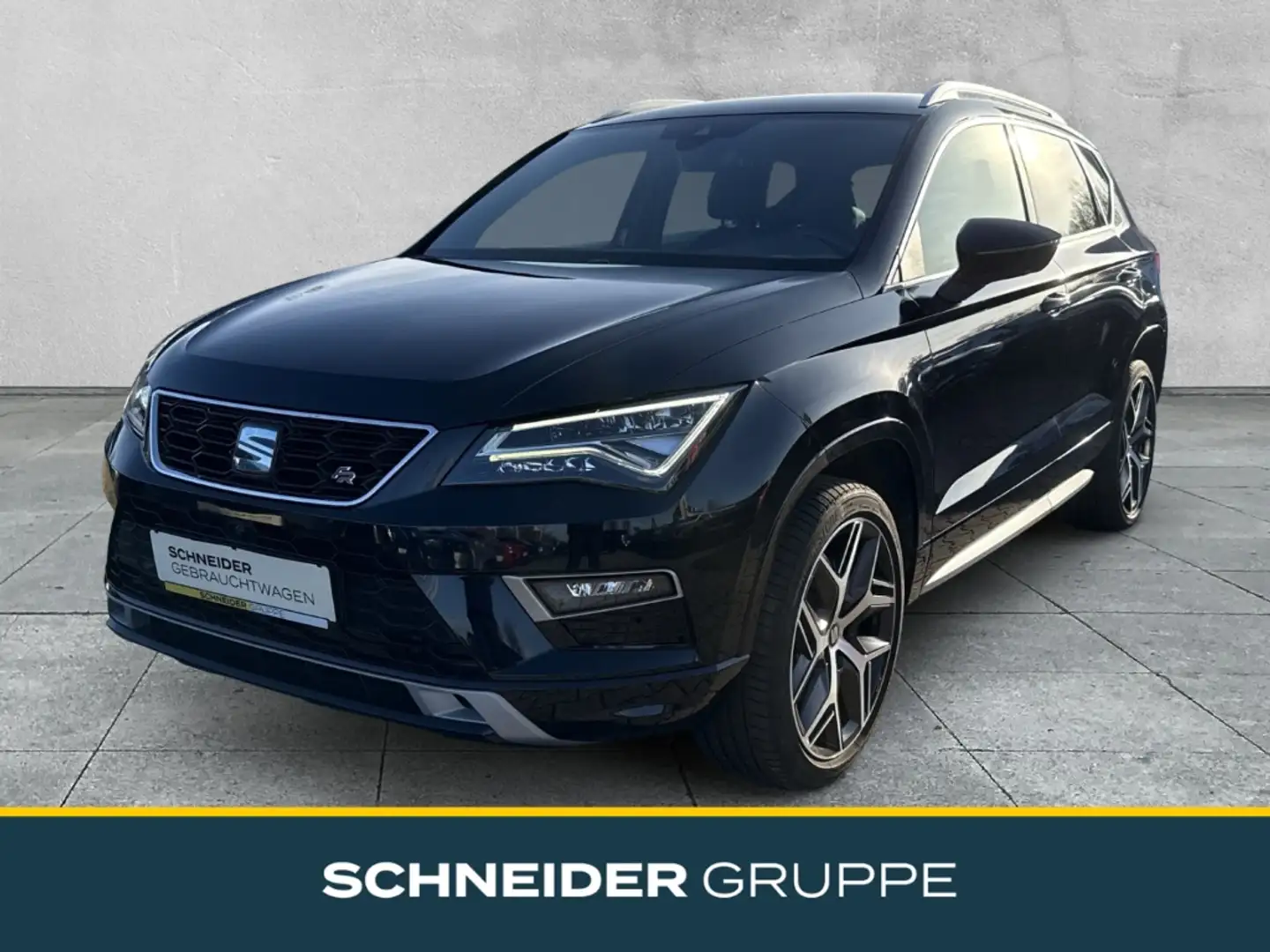 SEAT Ateca 2.0 TSI 4Drive DSG FR KAMERA+LED+NAVI+SHZ Schwarz - 1