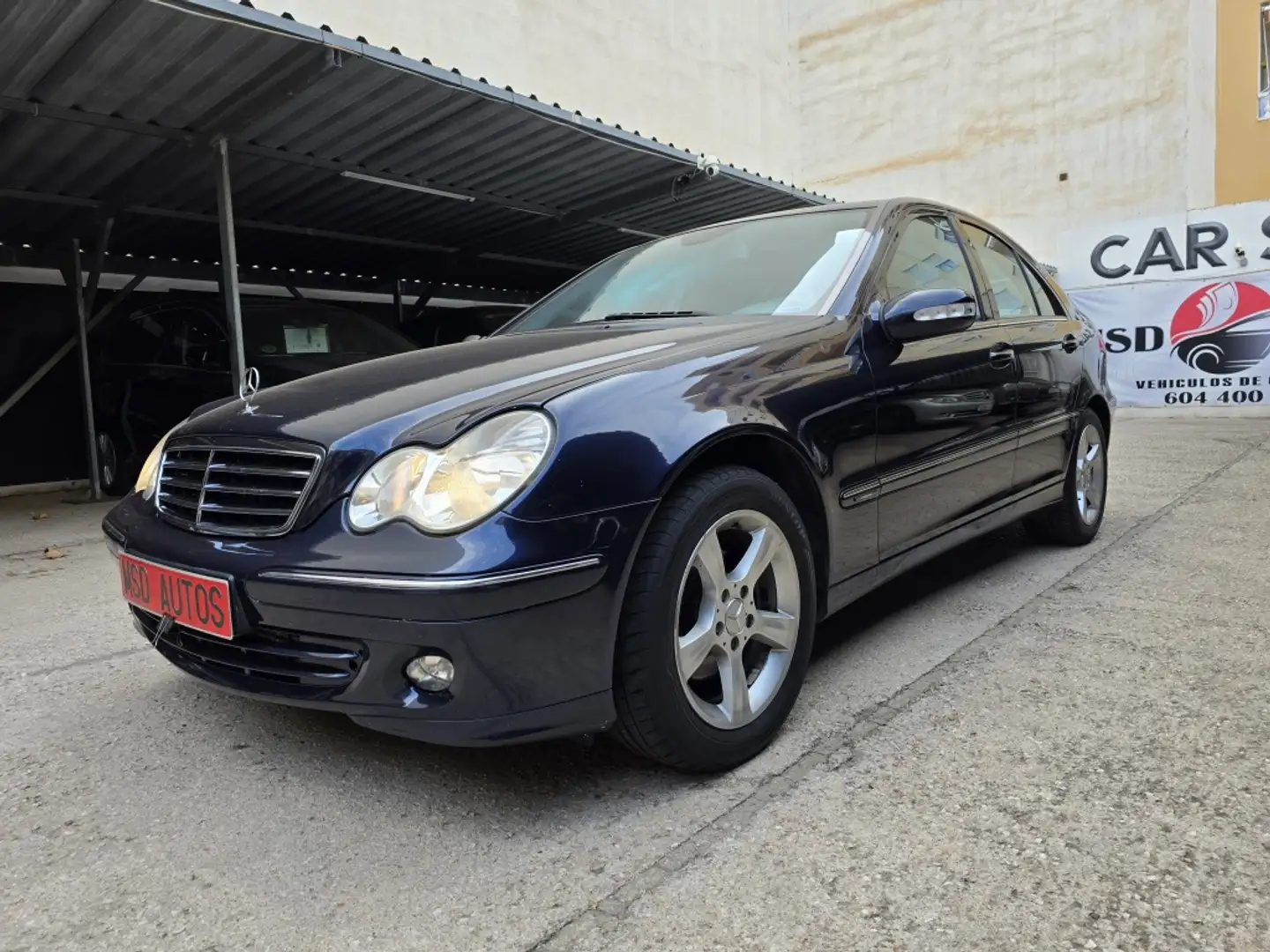 Mercedes-Benz MERCEDES-BENZ Clase C Berlina  Automático de 4 Pu Bleu - 2
