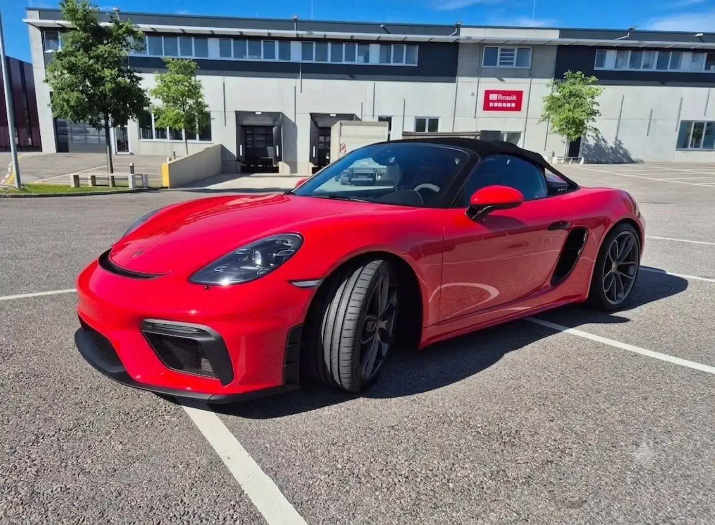 Porsche 718 Spyder PDK inkl. Approved Rot - 1